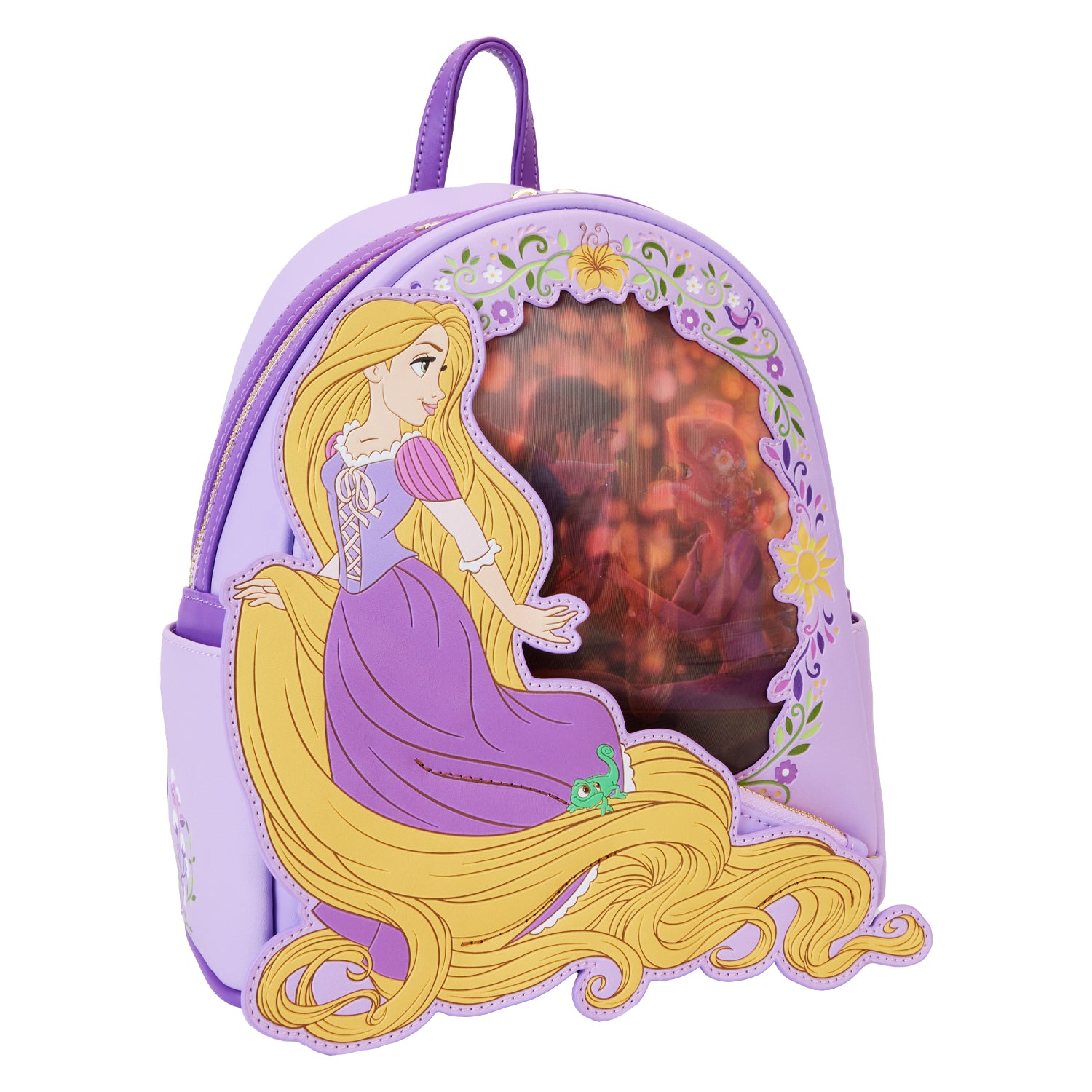 Loungefly Disney Princess Rapunzel Lenticular Mini Backpack