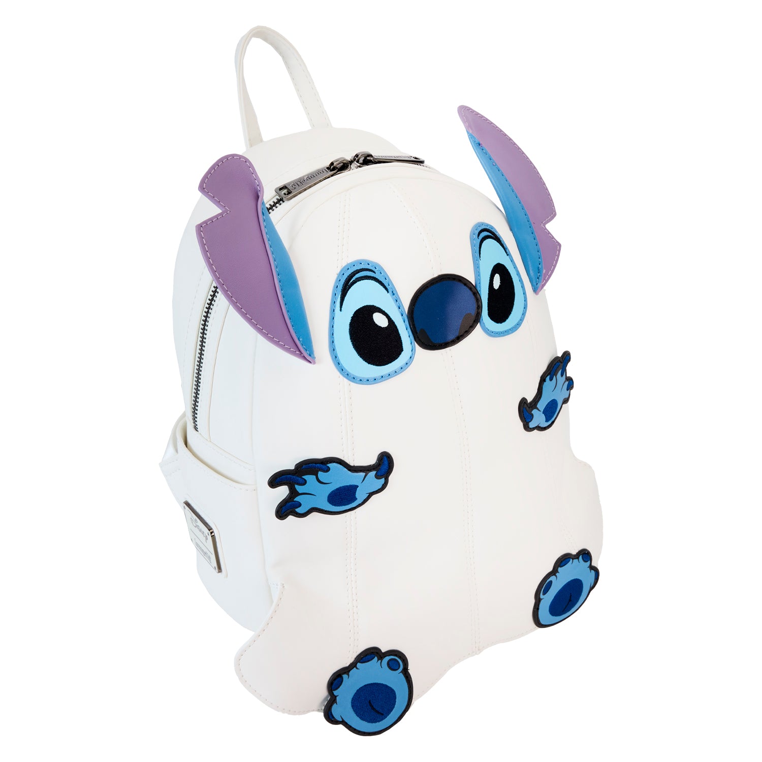 Loungefly Disney Lilo and Stitch Stitch Ghost Cosplay Mini Backpack | Blue Culture Tees