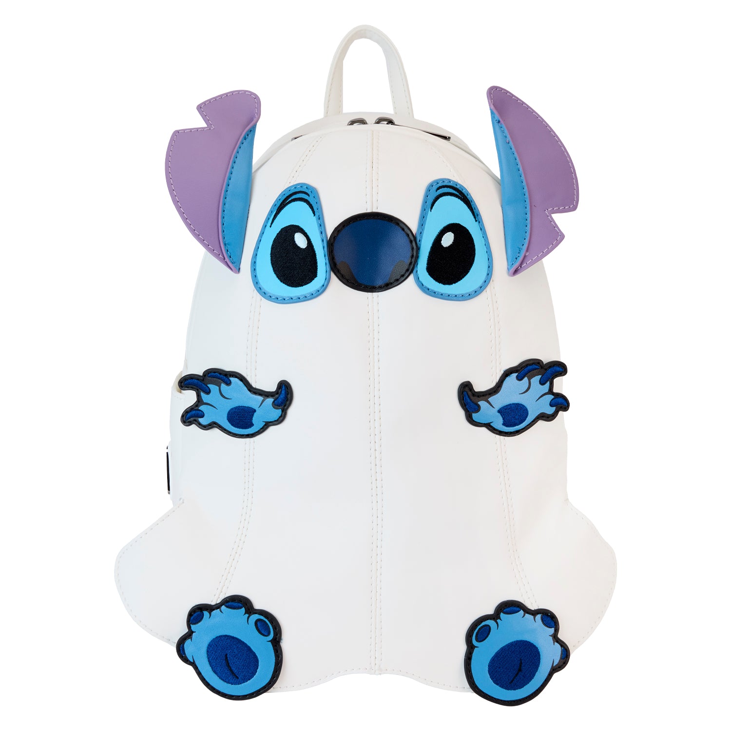 Loungefly Disney Lilo and Stitch Stitch Ghost Cosplay Mini Backpack | Blue Culture Tees