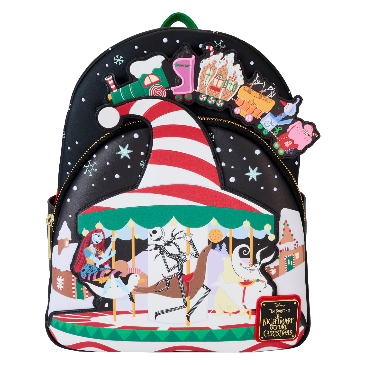 Loungefly Disney NBC Journey to Christmas Town Mini Backpack | Blue Culture Tees