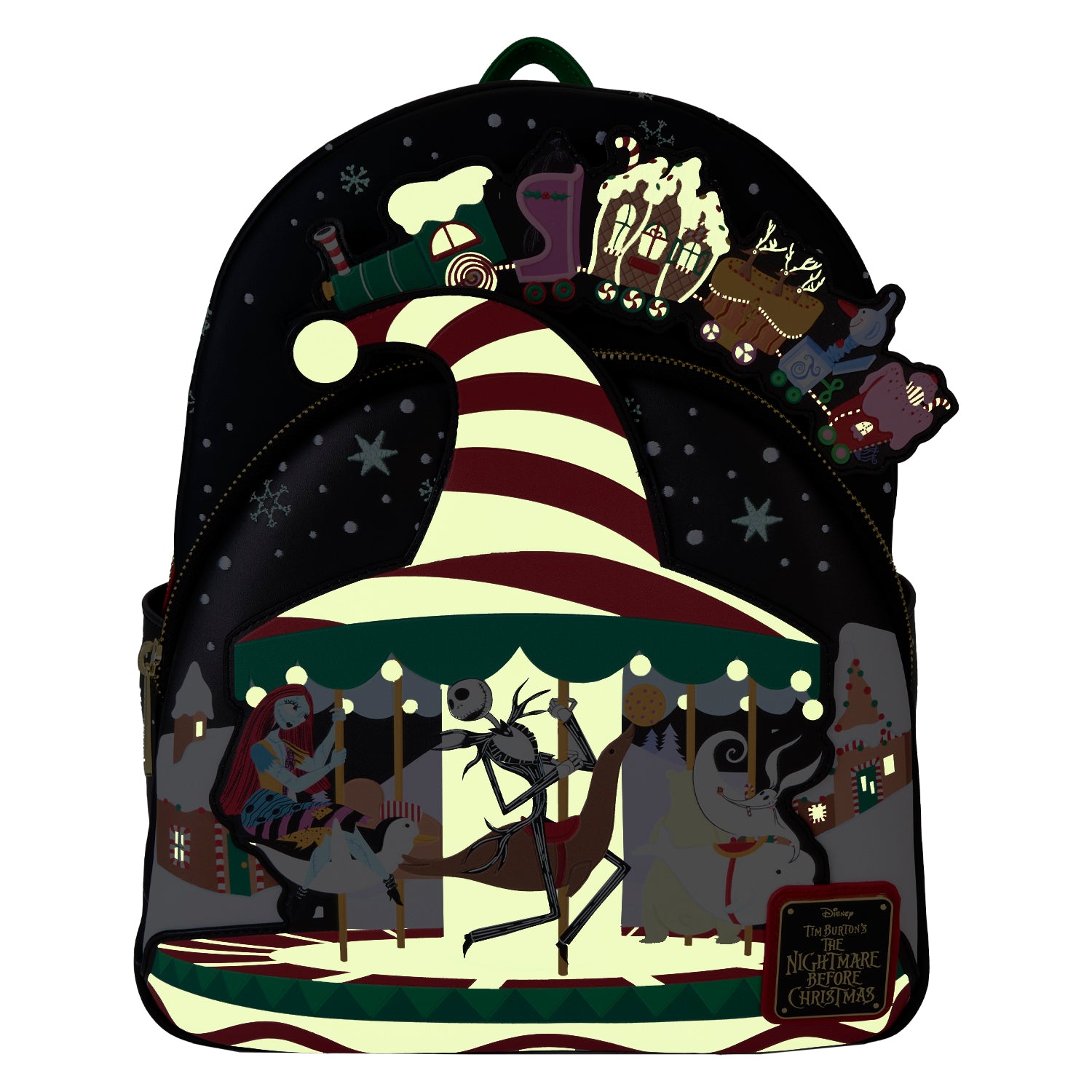 Loungefly Disney NBC Journey to Christmas Town Mini Backpack | Blue Culture Tees