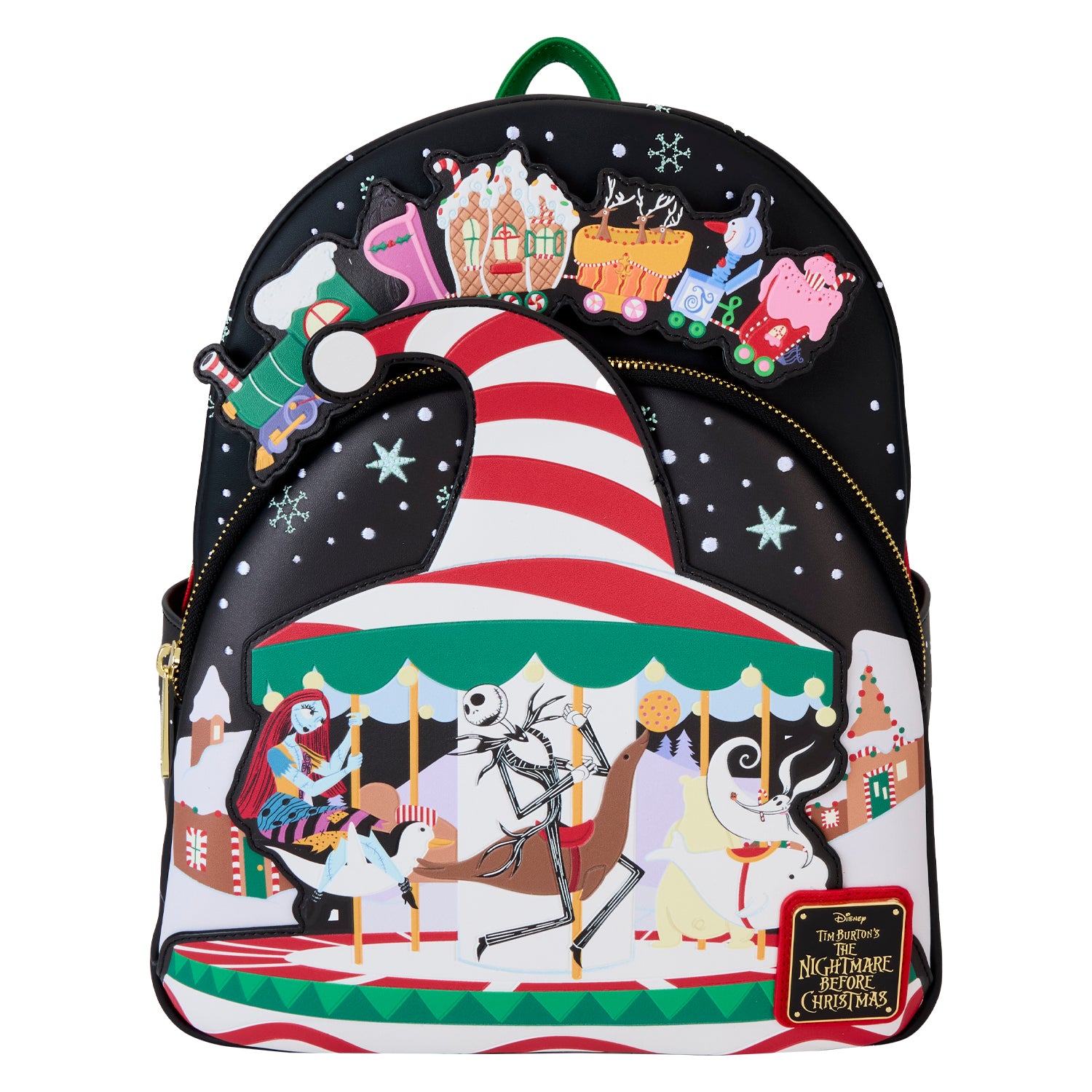 Loungefly Disney NBC Journey to Christmas Town Mini Backpack | Blue Culture Tees