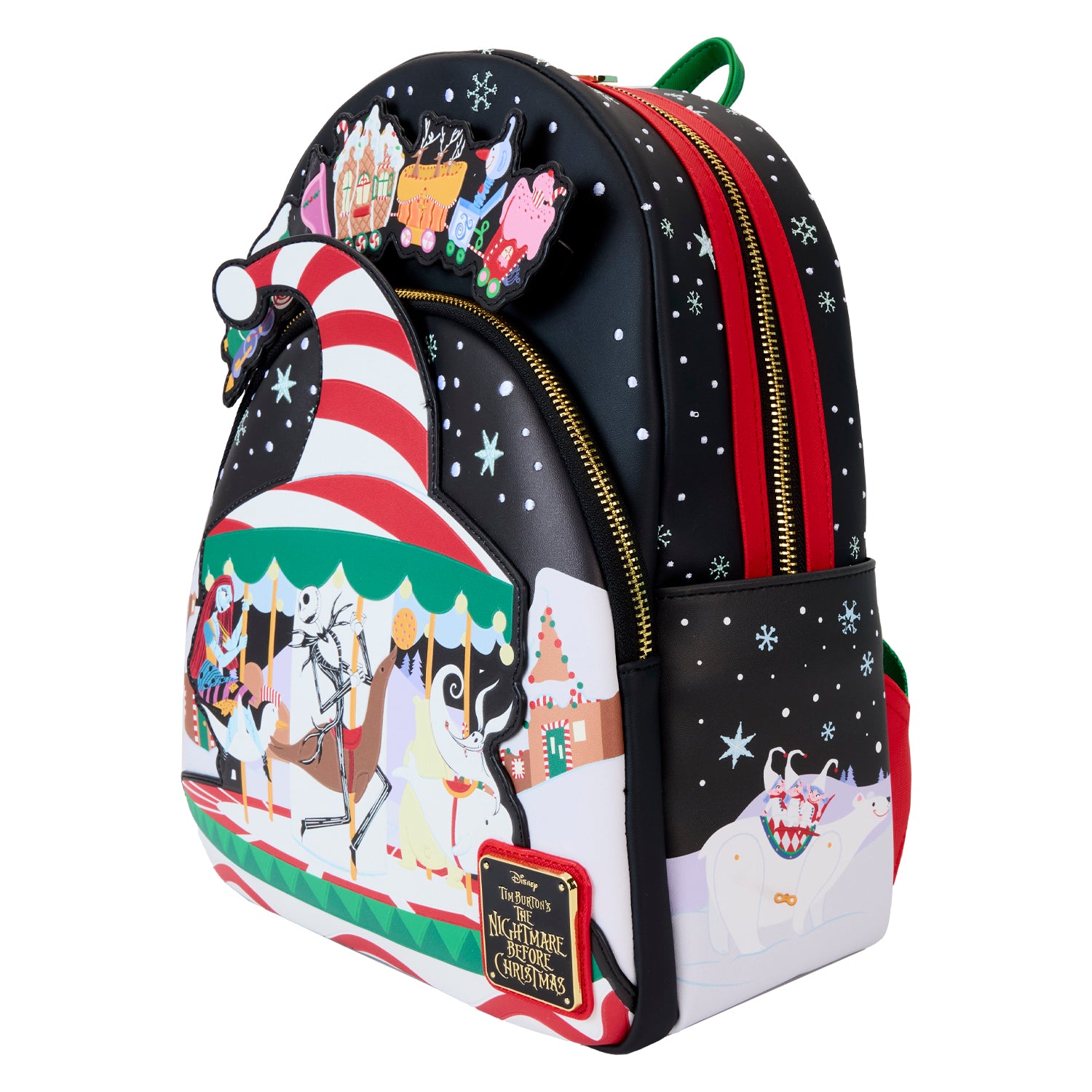 Loungefly Disney NBC Journey to Christmas Town Mini Backpack | Blue Culture Tees