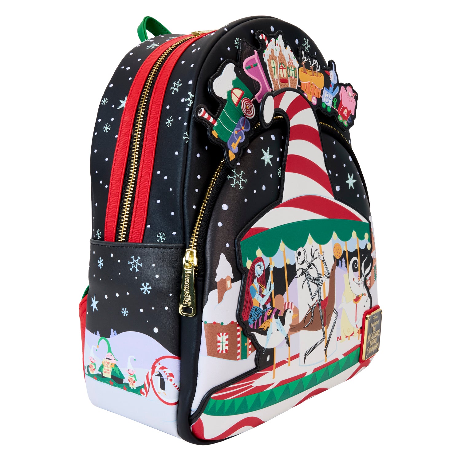 Loungefly Disney NBC Journey to Christmas Town Mini Backpack | Blue Culture Tees