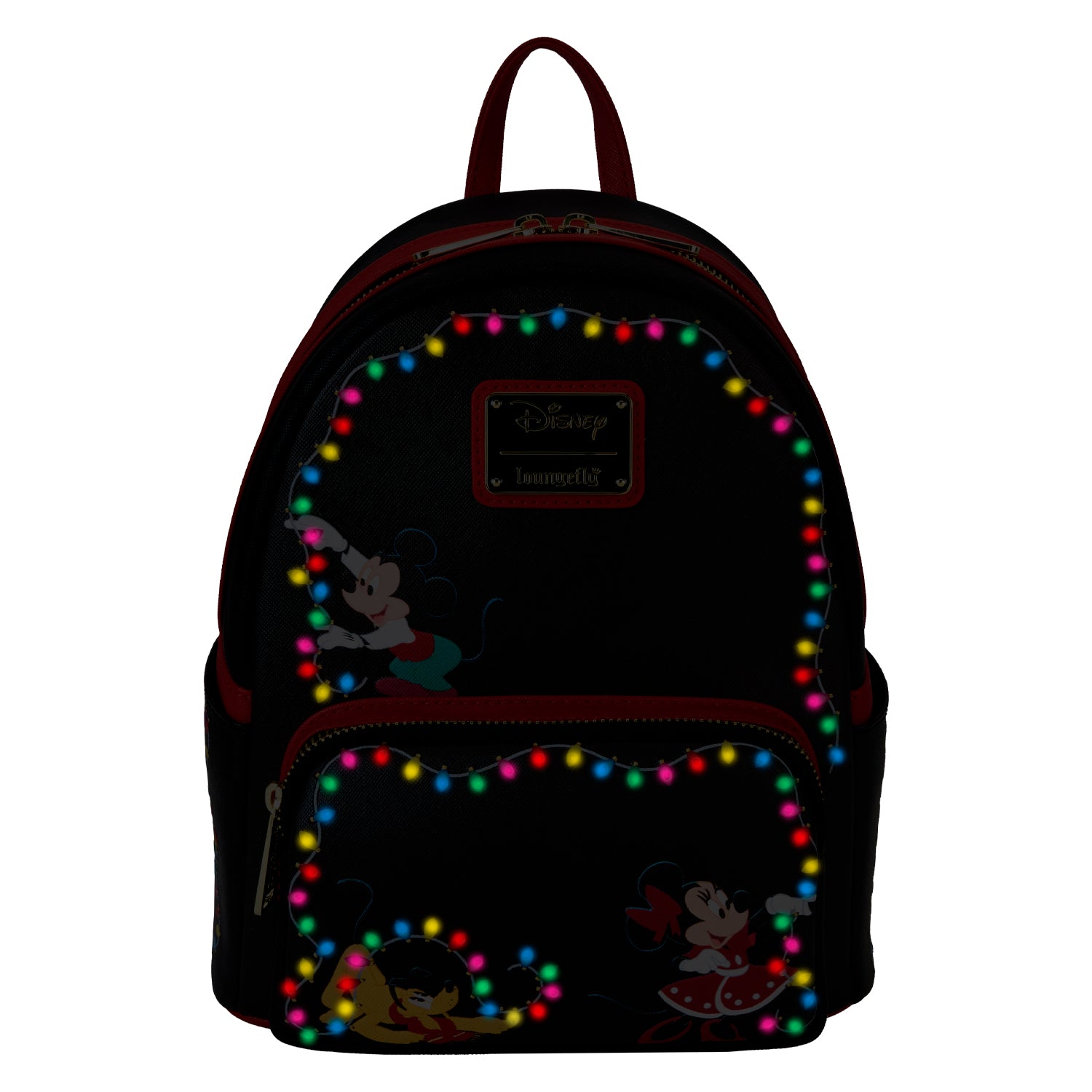 Loungefly Disney Mickey's Light Up Decorations Mini Backpack | Blue Culture Tees