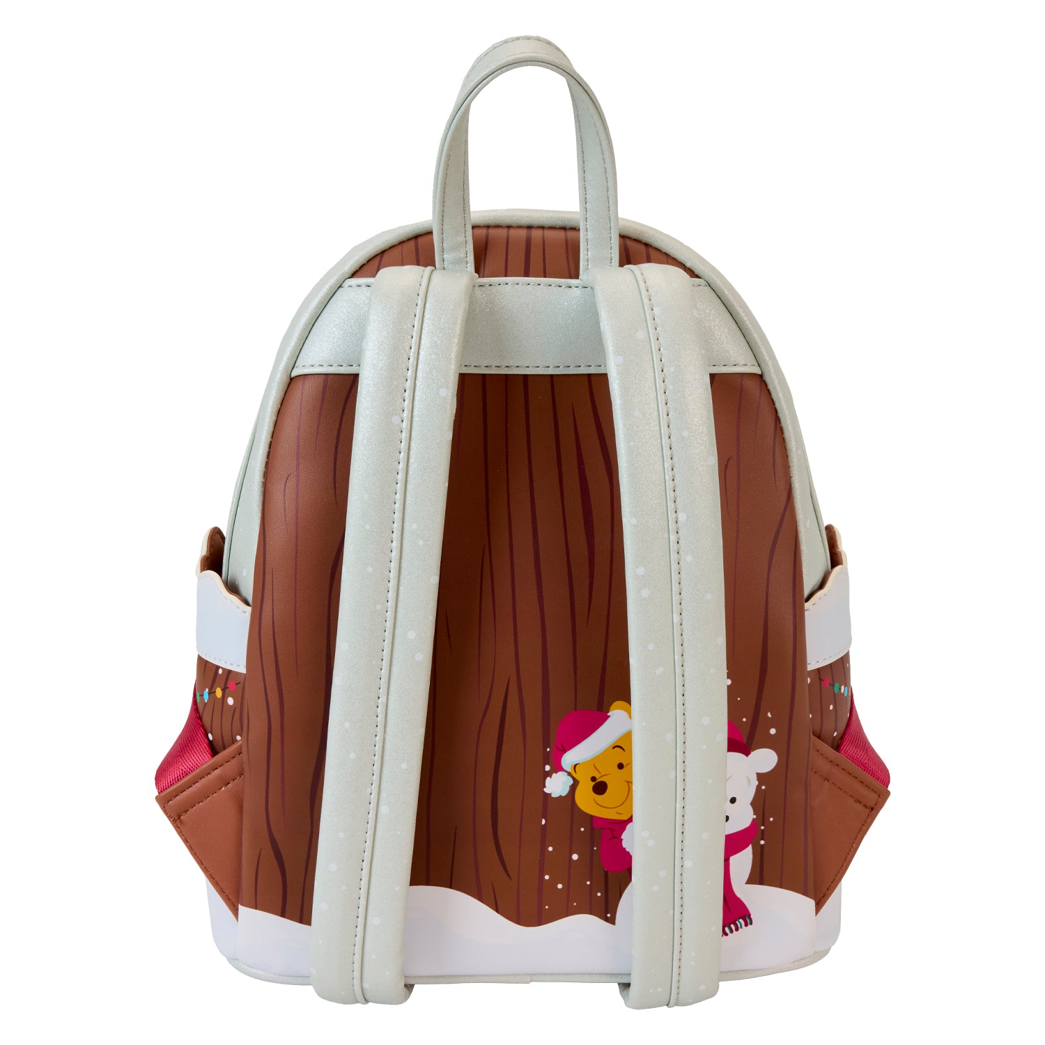 Loungefly Disney Winnie The Pooh Holiday Scene Pooh and Friends Mini Backpack | Blue Culture Tees