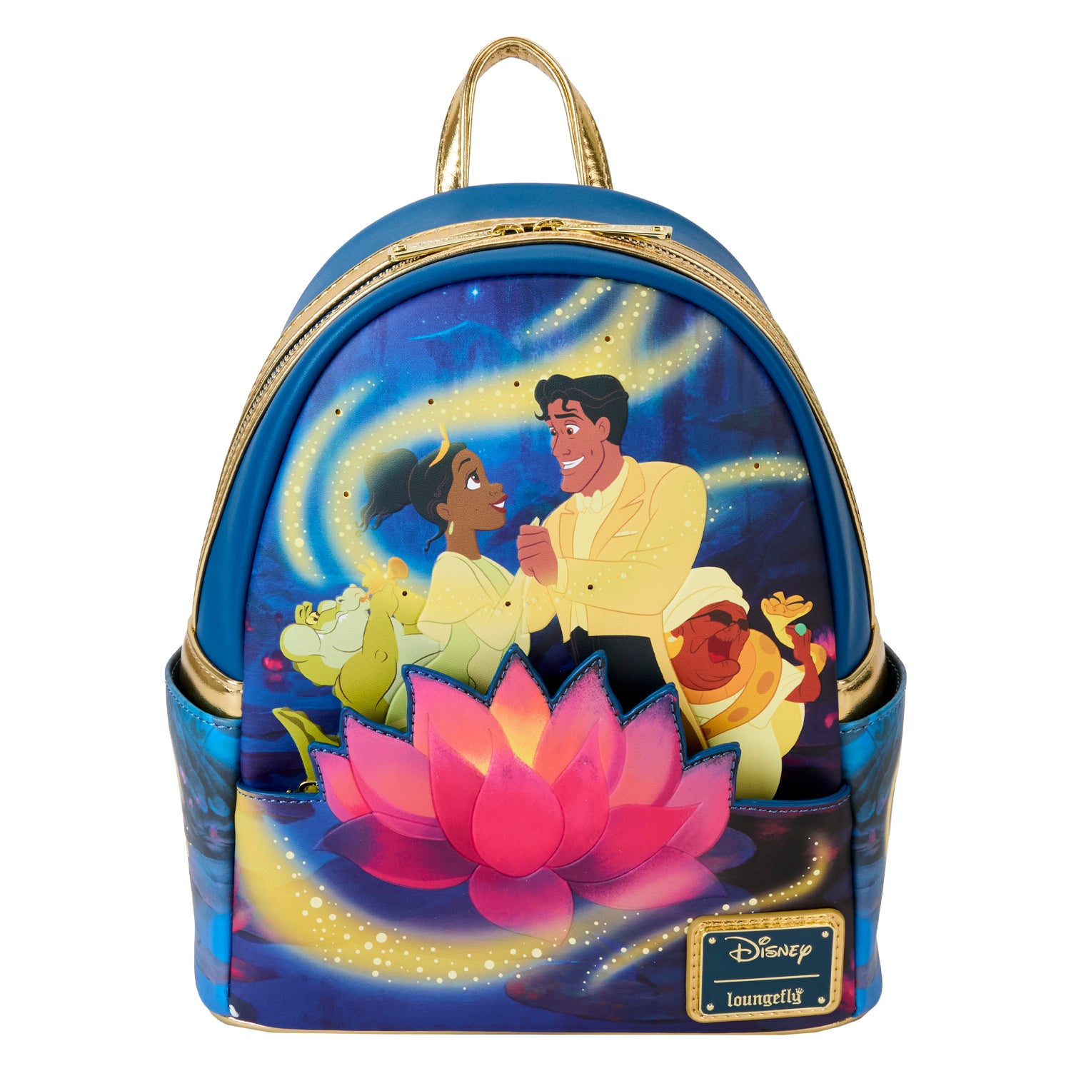 Loungefly Disney Princess and the Frog 15th Anniversary Mini Backpack | Blue Culture Tees