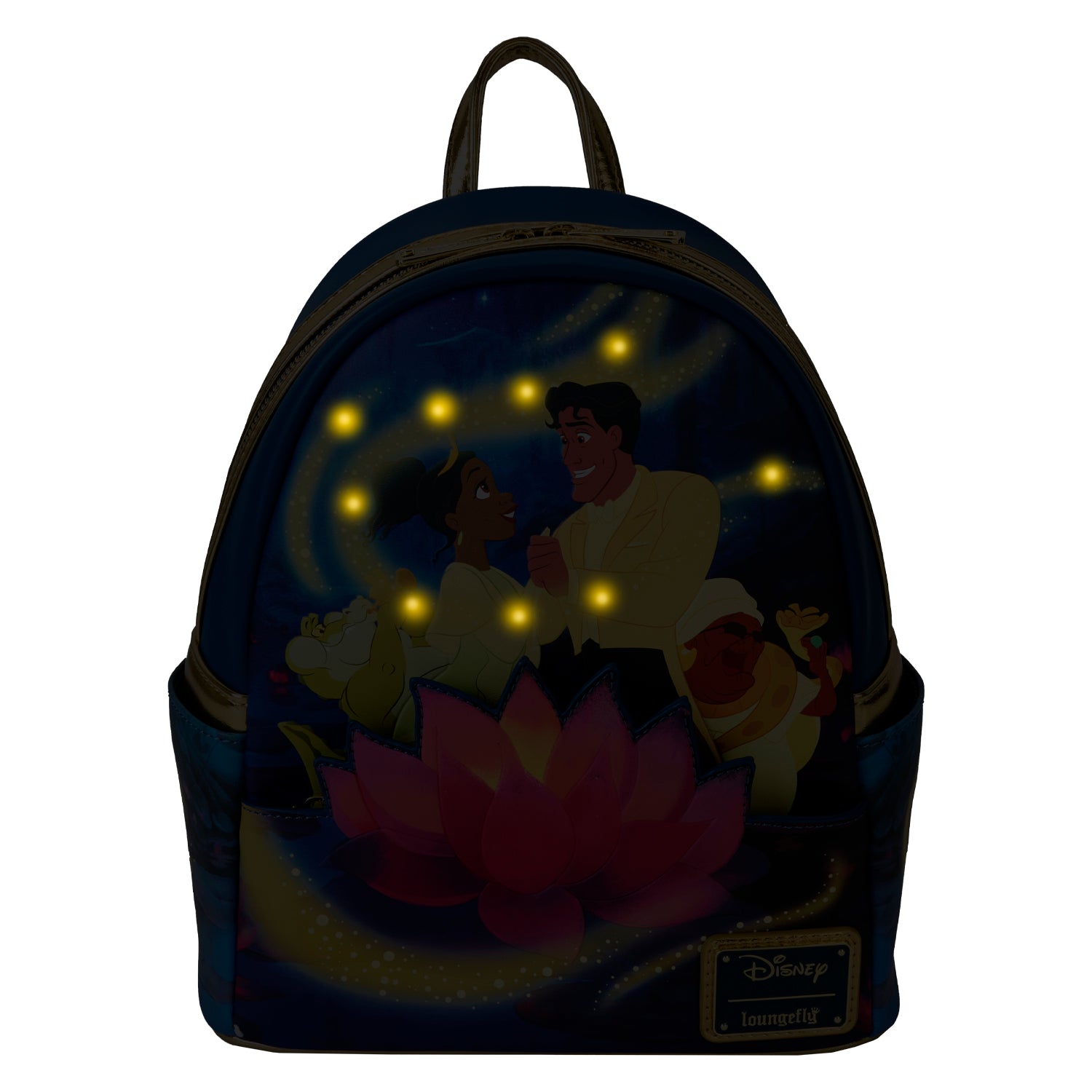 Loungefly Disney Princess and the Frog 15th Anniversary Mini Backpack | Blue Culture Tees