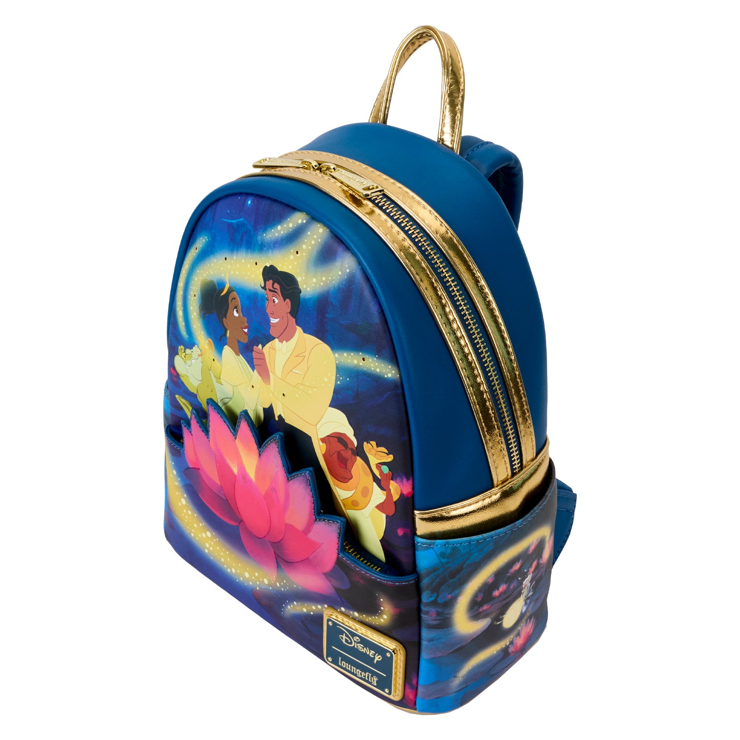 Loungefly Disney Princess and the Frog 15th Anniversary Mini Backpack | Blue Culture Tees