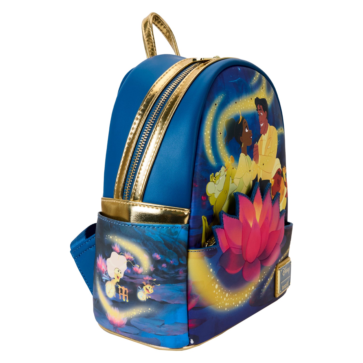 Loungefly Disney Princess and the Frog 15th Anniversary Mini Backpack | Blue Culture Tees