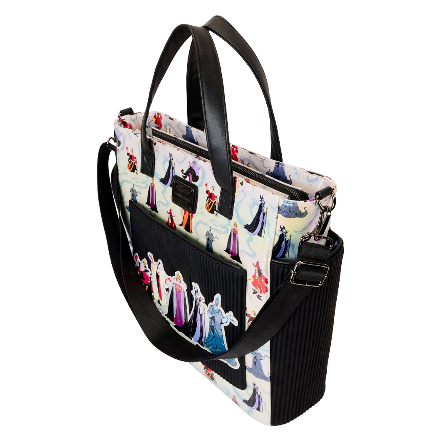 Loungefly Disney Villains Iridescent Convertible Backpack Tote Bag | Blue Culture Tees