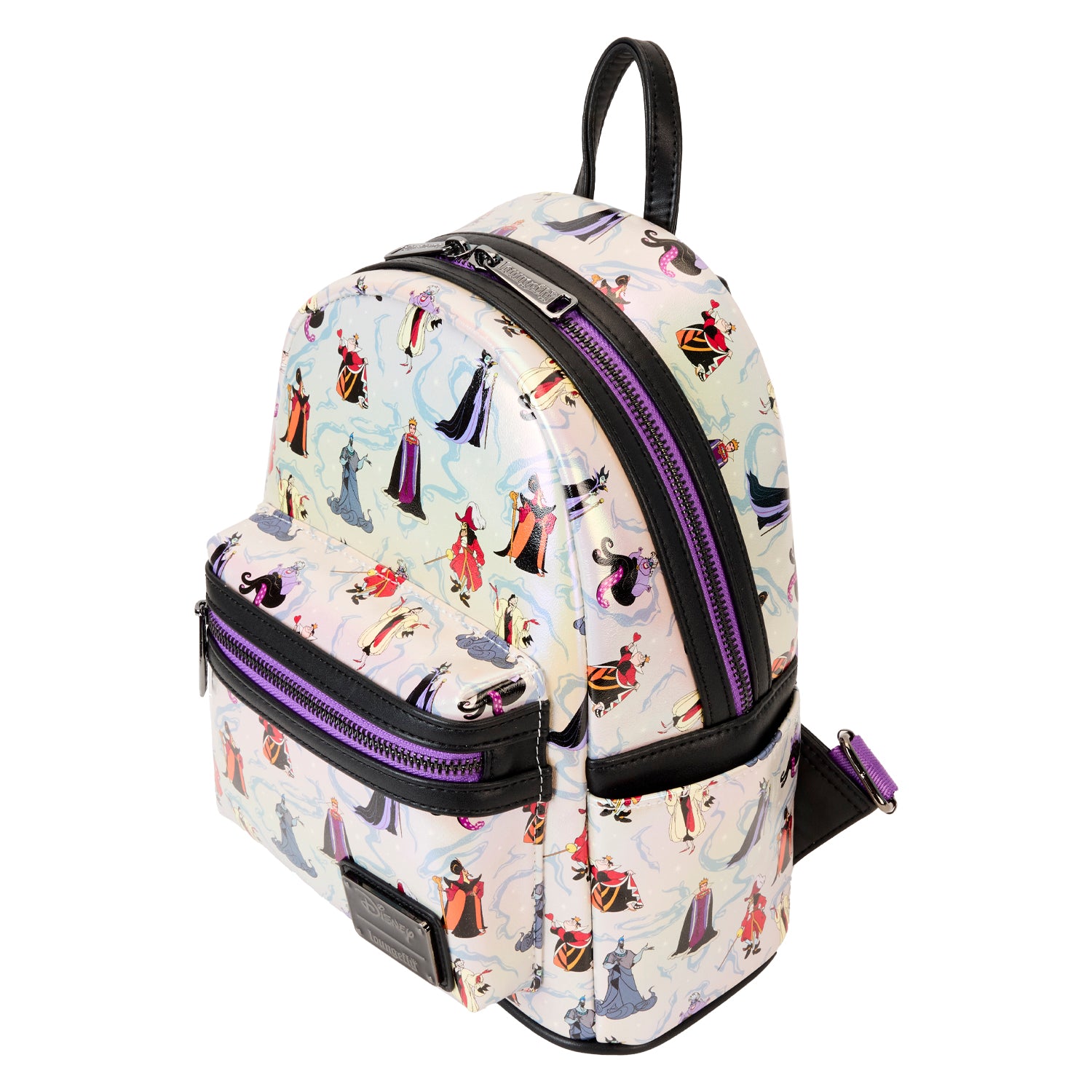 Loungefly Disney Villains Iridescent Mini Backpack | Blue Culture Tees