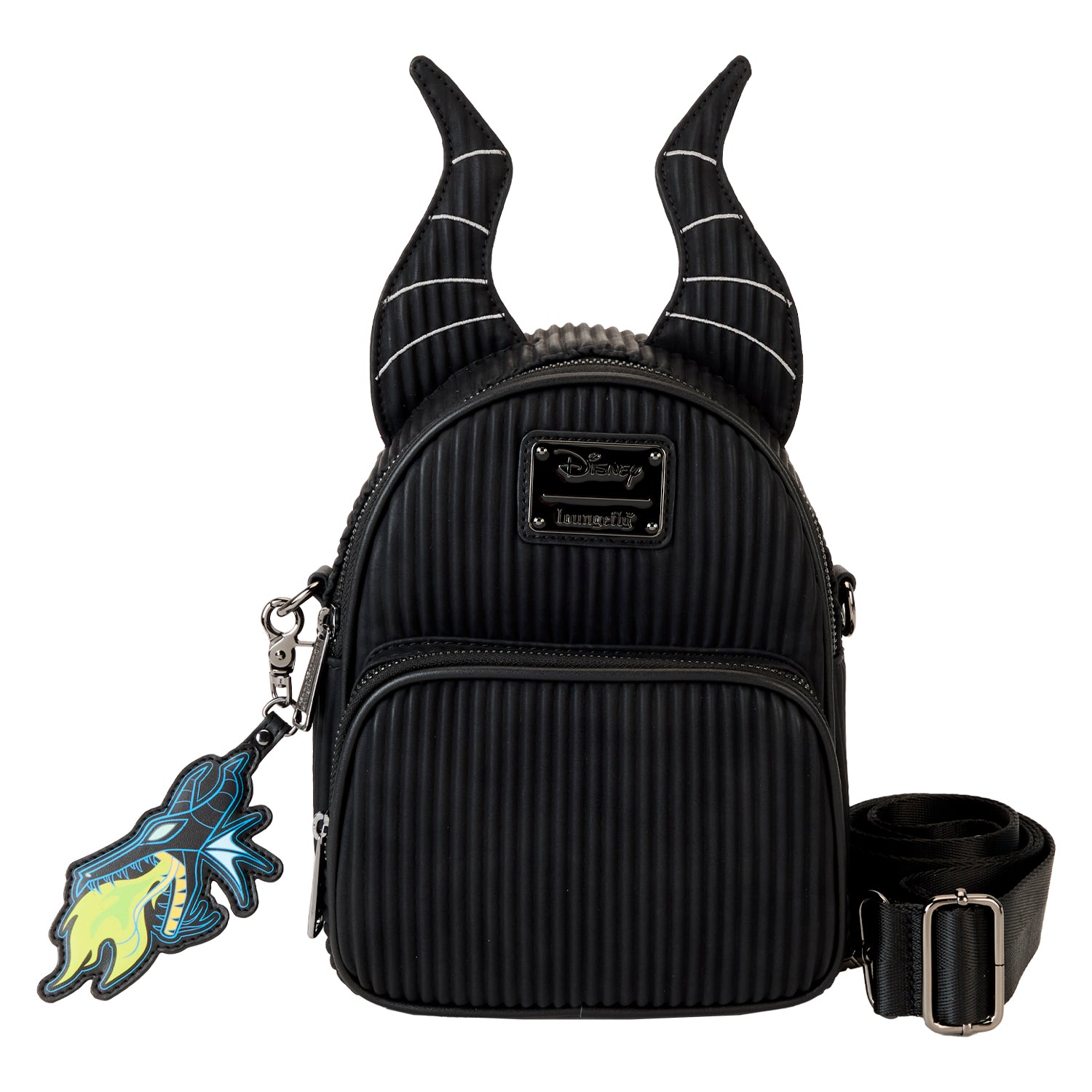 Loungefly Disney Villains Maleficent Convertible Mini Backpack | Blue Culture Tees