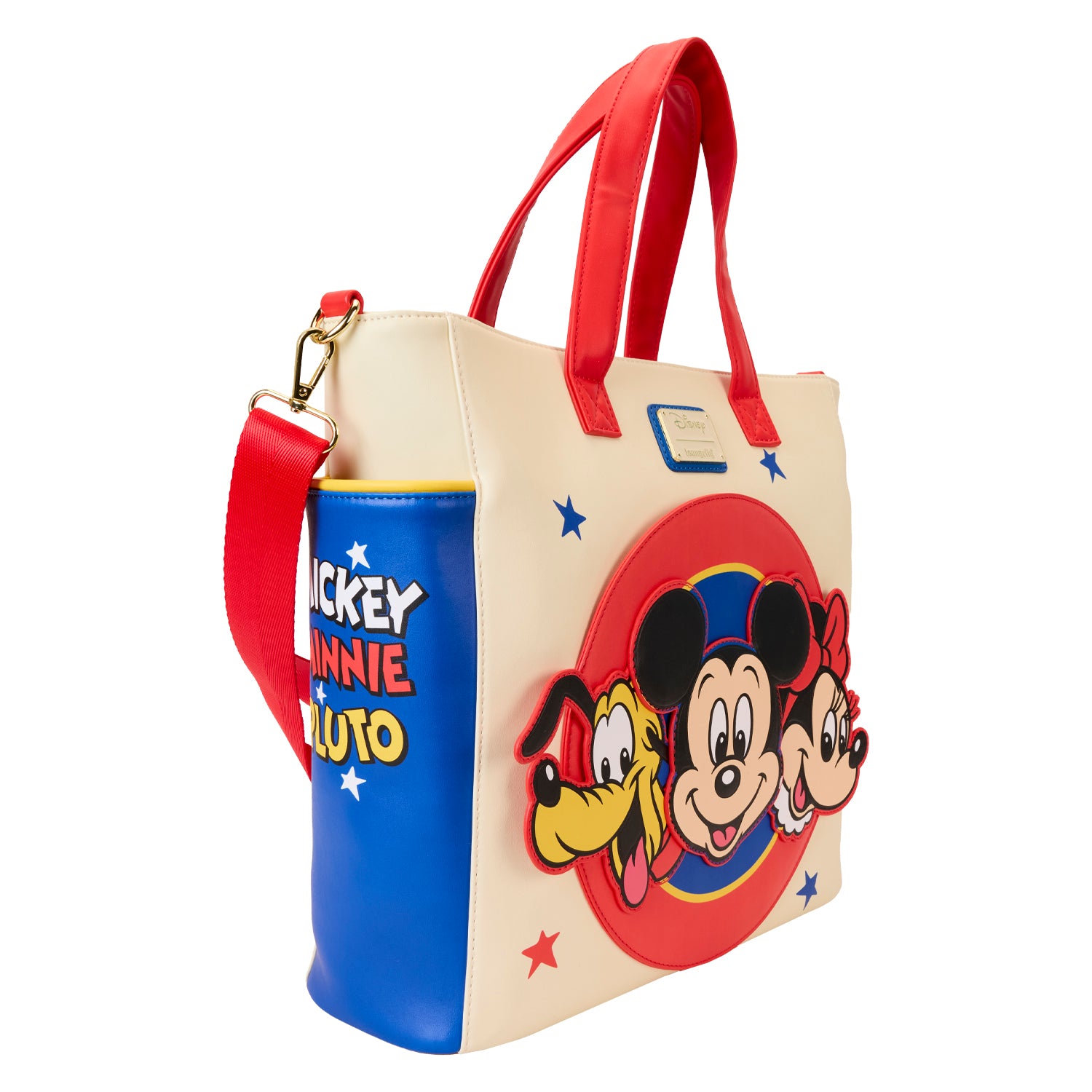 Loungefly Disney Classic Mickey and Friends Convertible Backpack Tote Bag | Blue Culture Tees