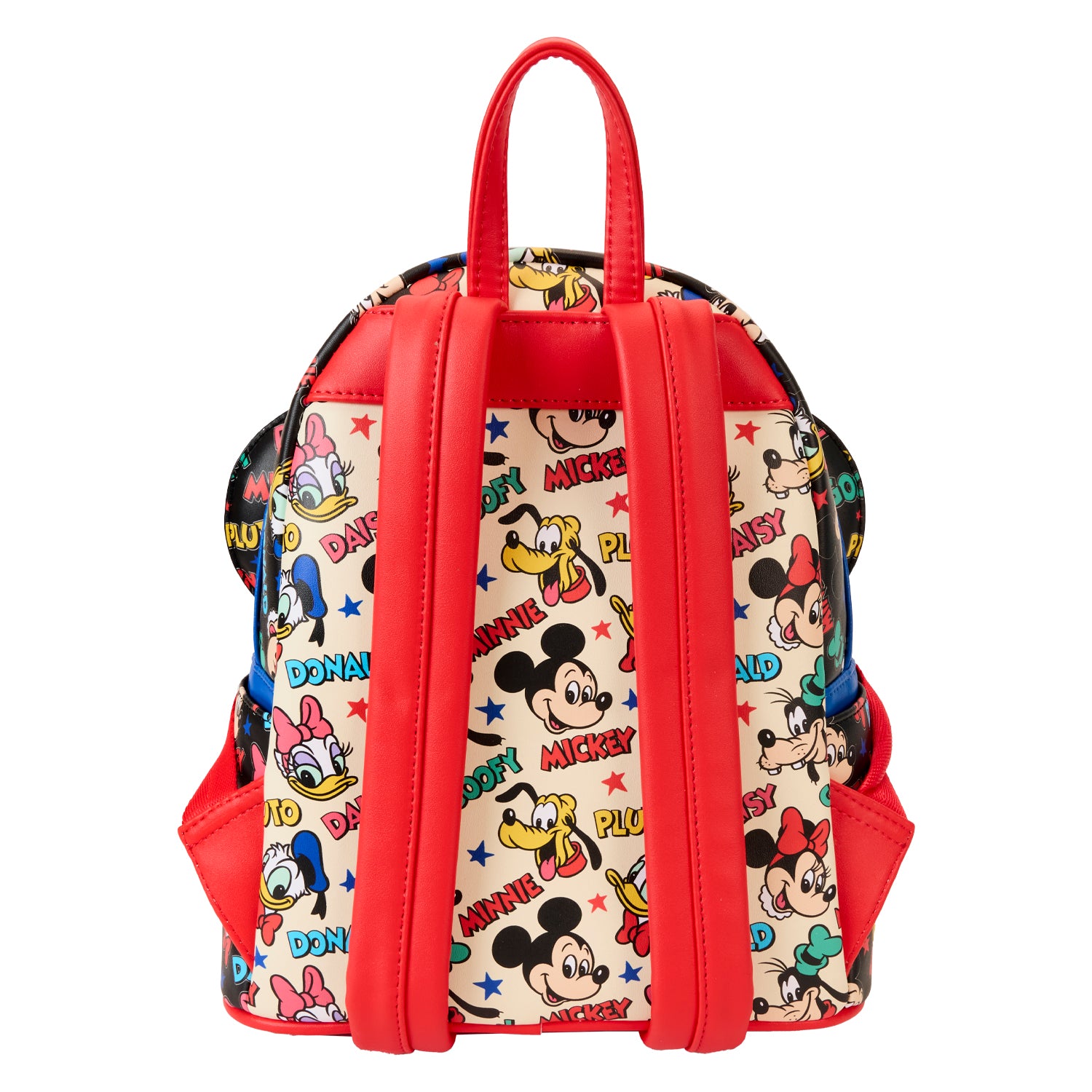 Loungefly Disney Mickey and Friends Classic Ear Holder Mini Backpack Combo | Blue Culture Tees