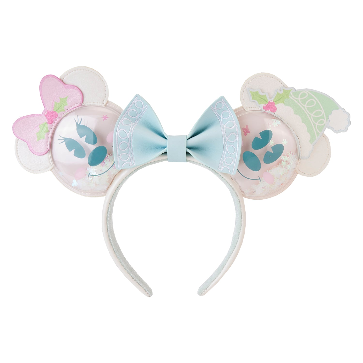 Loungefly Disney Mickey & Minnie Pastel Snowman Ears Headband - *PREORDER*