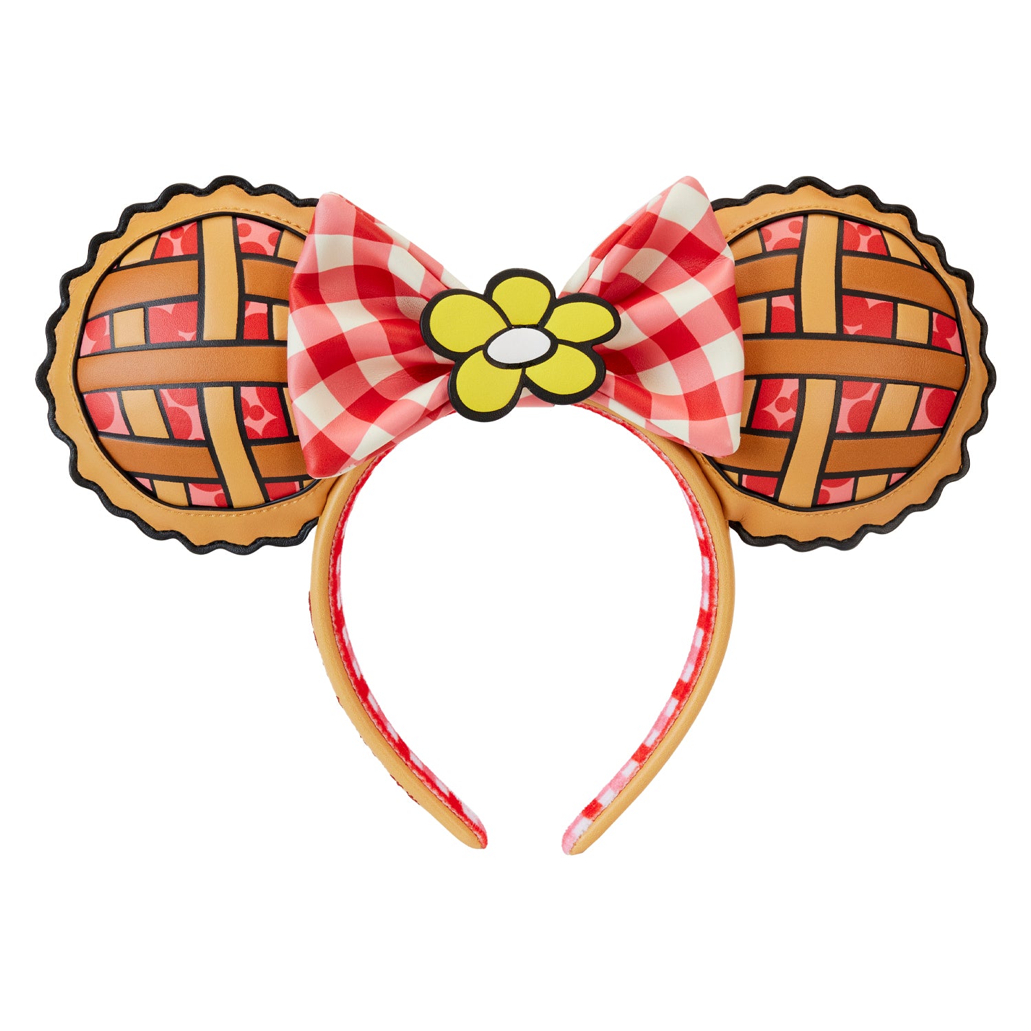 Loungefly Disney Mickey and Minnie Picnic Pie Ears Headband