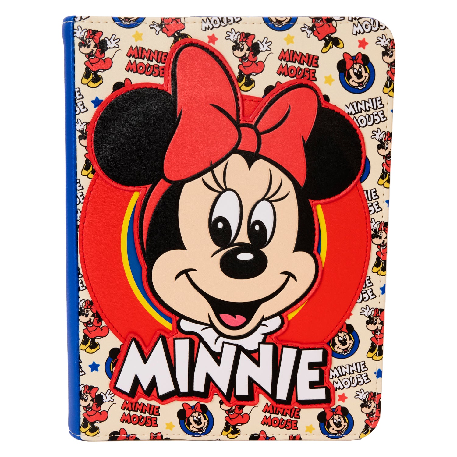 Loungefly Disney Classic Minnie Mouse Refillable Stationery Journal | Blue Culture Tees