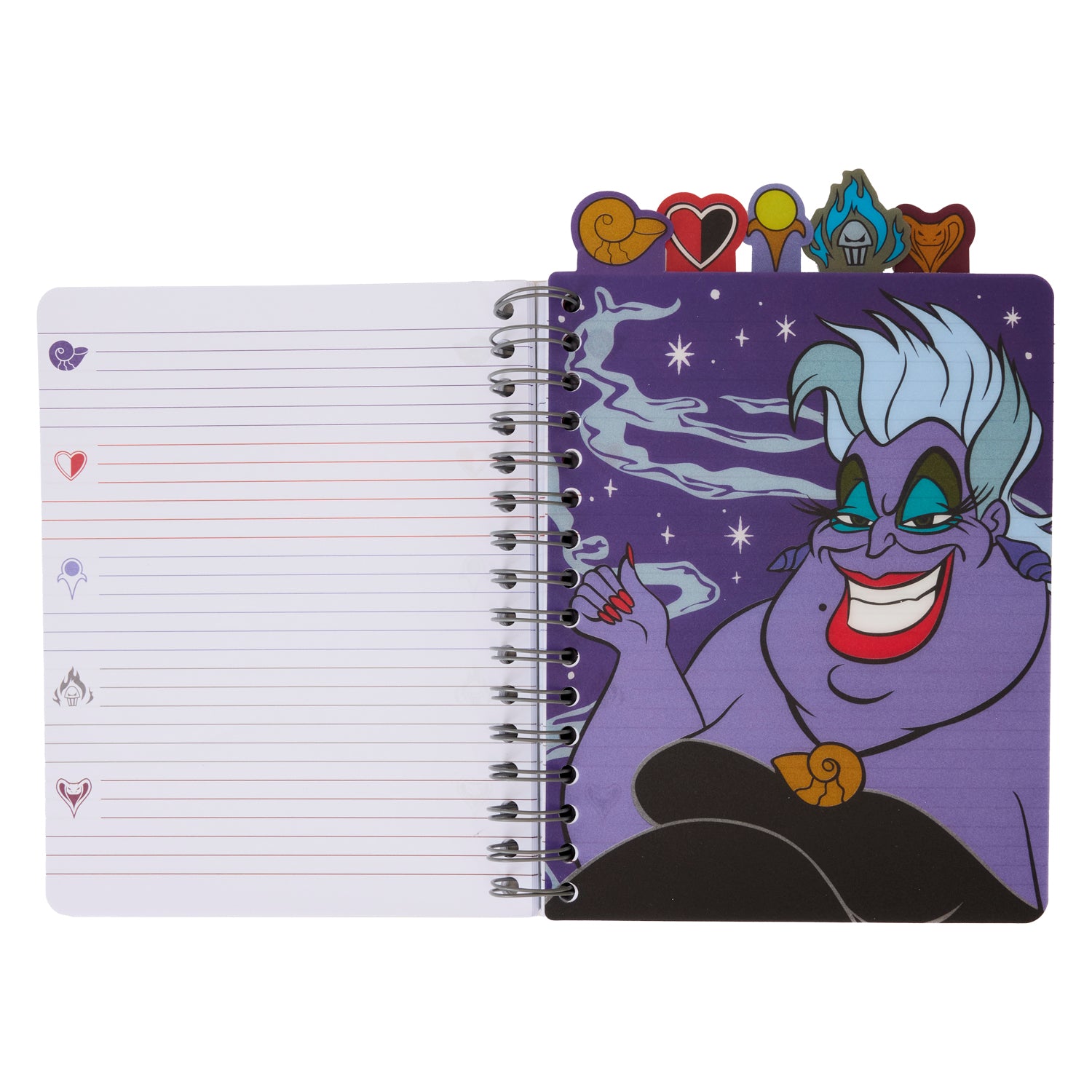 Loungefly Disney Villains Tab Journal | Blue Culture Tees