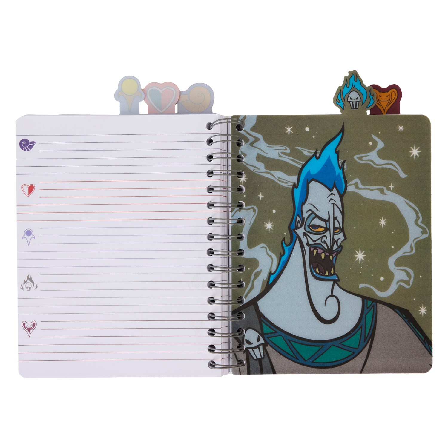 Loungefly Disney Villains Tab Journal | Blue Culture Tees