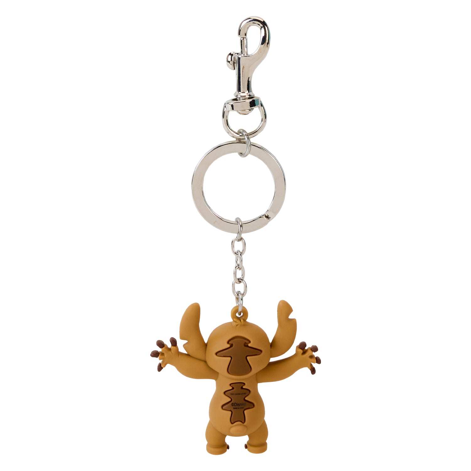 Loungefly Disney Lilo and Stitch Gingerbread Stitch 3D Molded Keychain | Blue Culture Tees