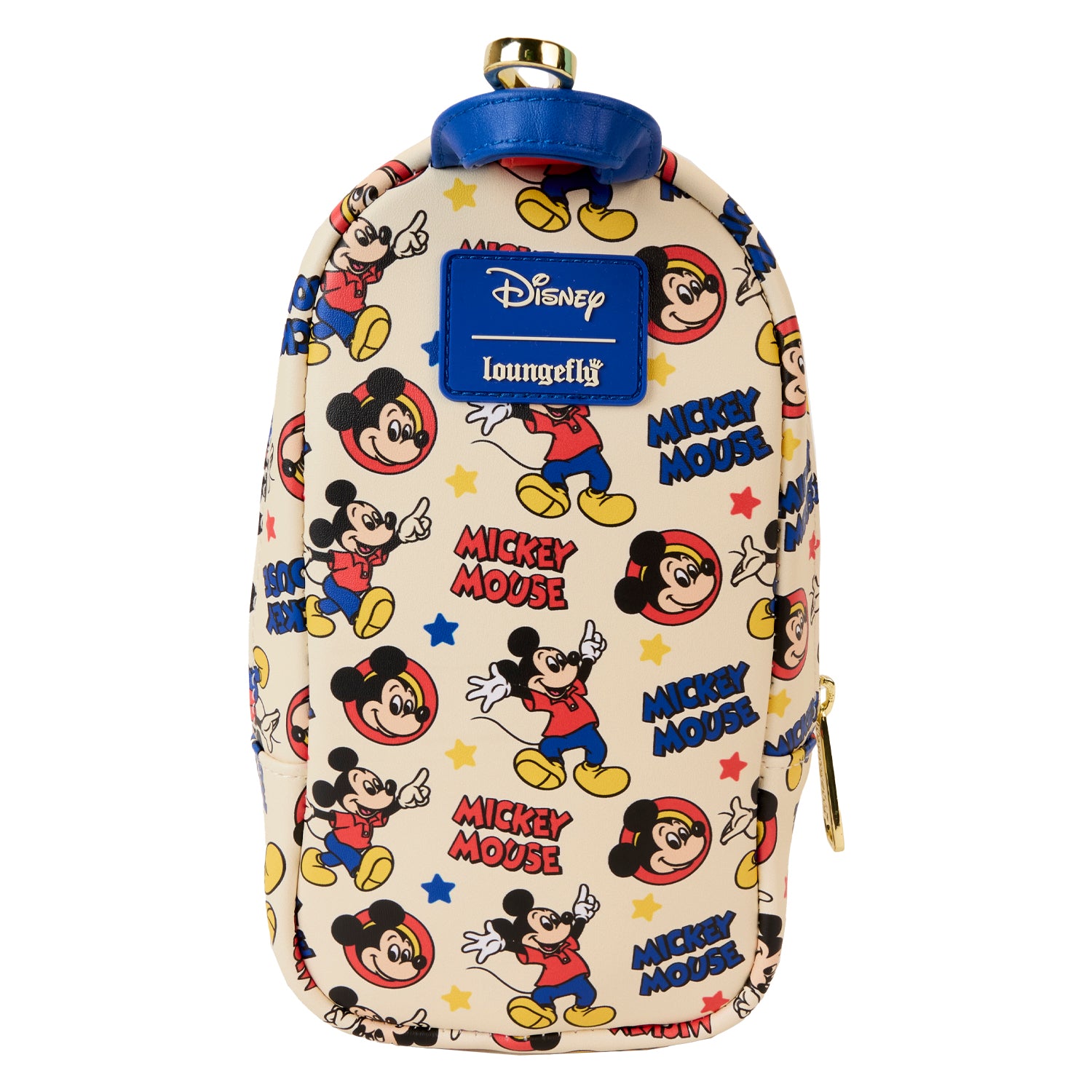 Loungefly Disney Classic Mickey Mouse Mini Backpack Pencil Case | Blue Culture Tees