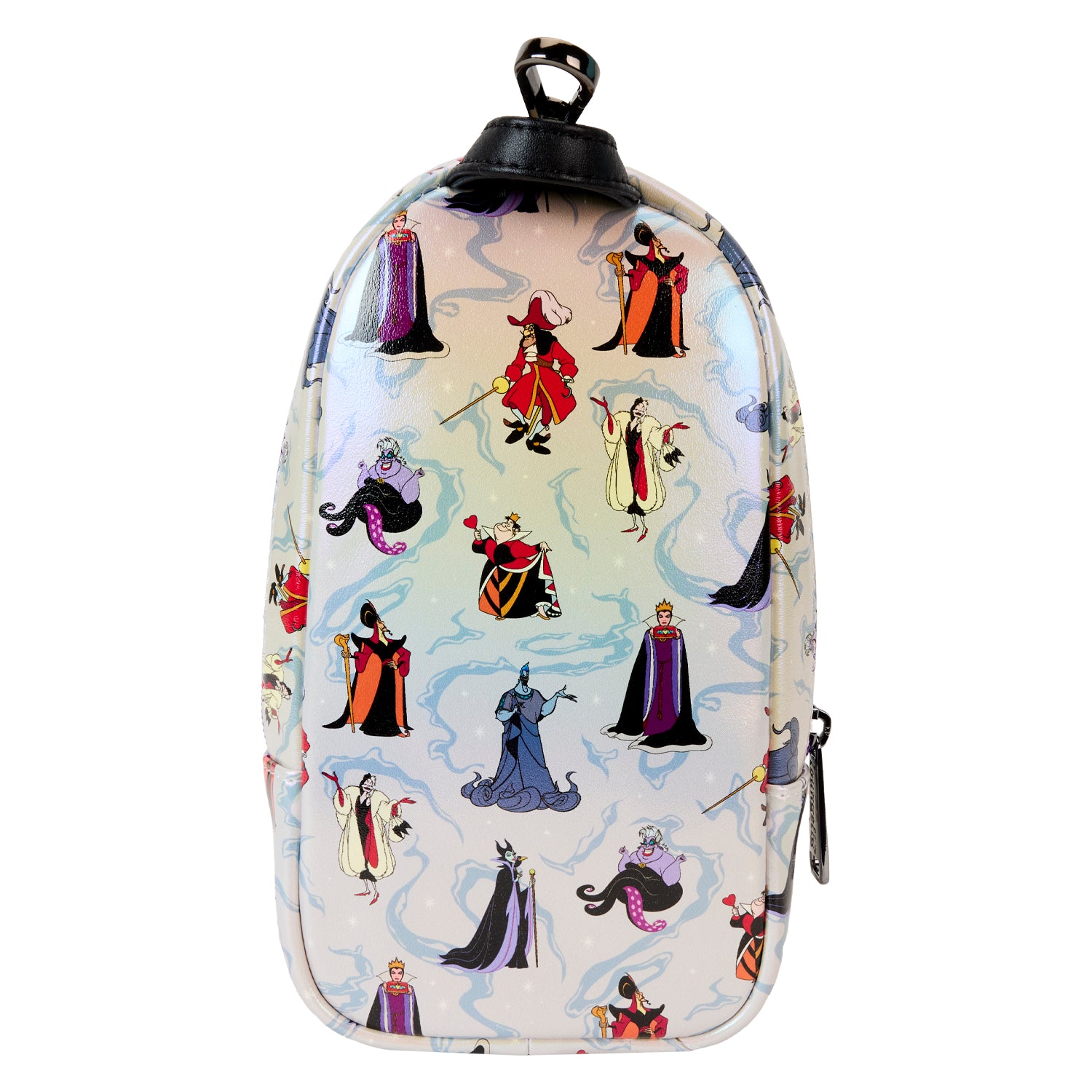 Loungefly Disney Villains Iridescent Mini Backpack Pencil Case | Blue Culture Tees