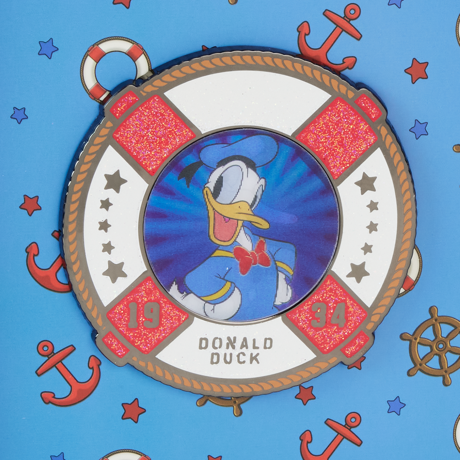Loungefly Disney Donald Duck 90th Anniversary 3" LE Collector Box Pin
