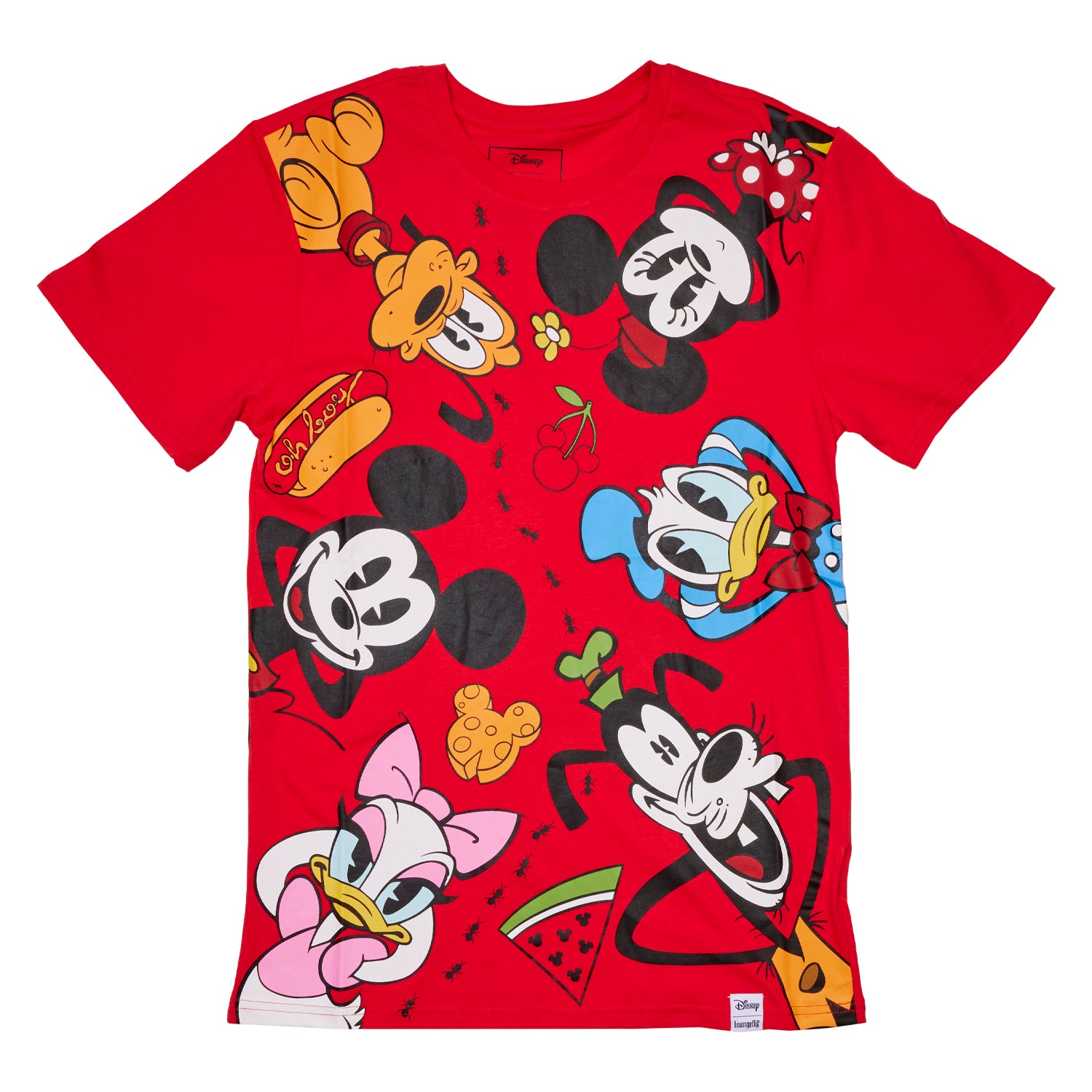 Loungefly Disney Mickey and Friend Picnic Unisex Tee