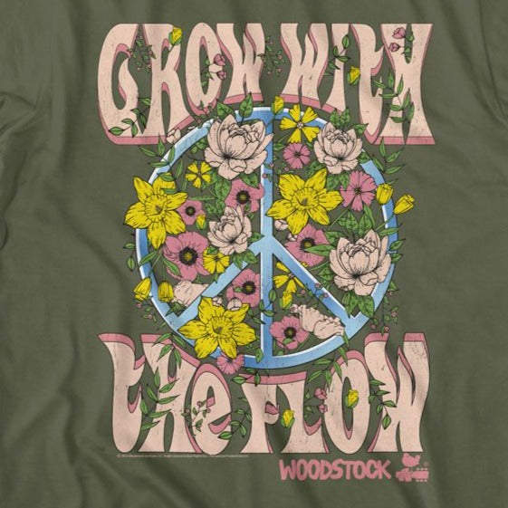 Woodstock Grow With The Flow T-Shirt