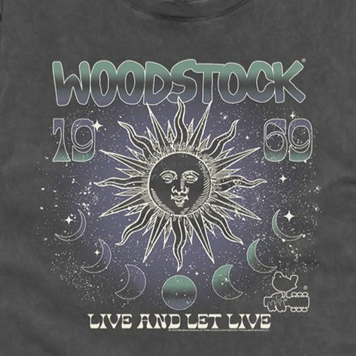 Woodstock Sun And Moon Phases Comfort Colors T-Shirt