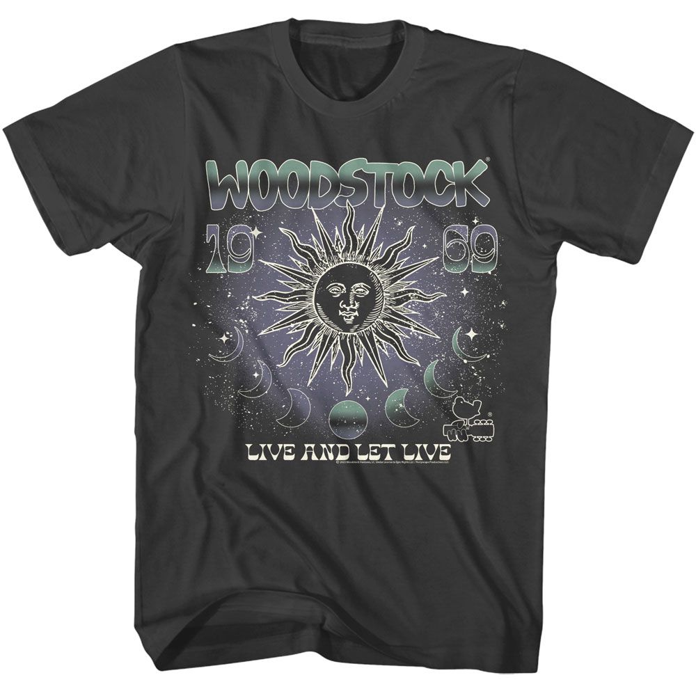 Woodstock Sun And Moon Phases 2 T-Shirt