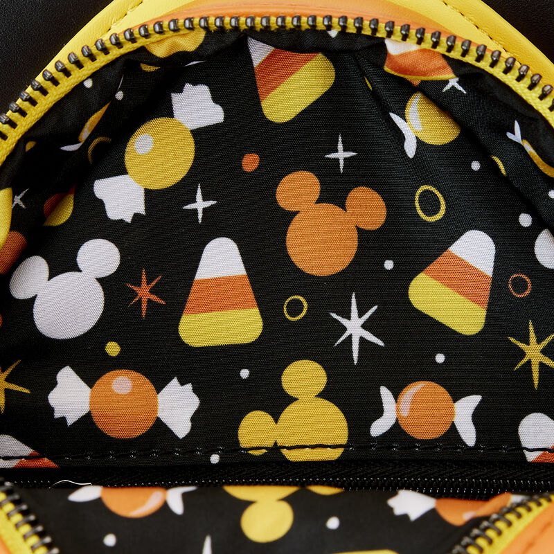 Loungefly Disney Mickey And Minnie Candy Corn Crossbody Bag