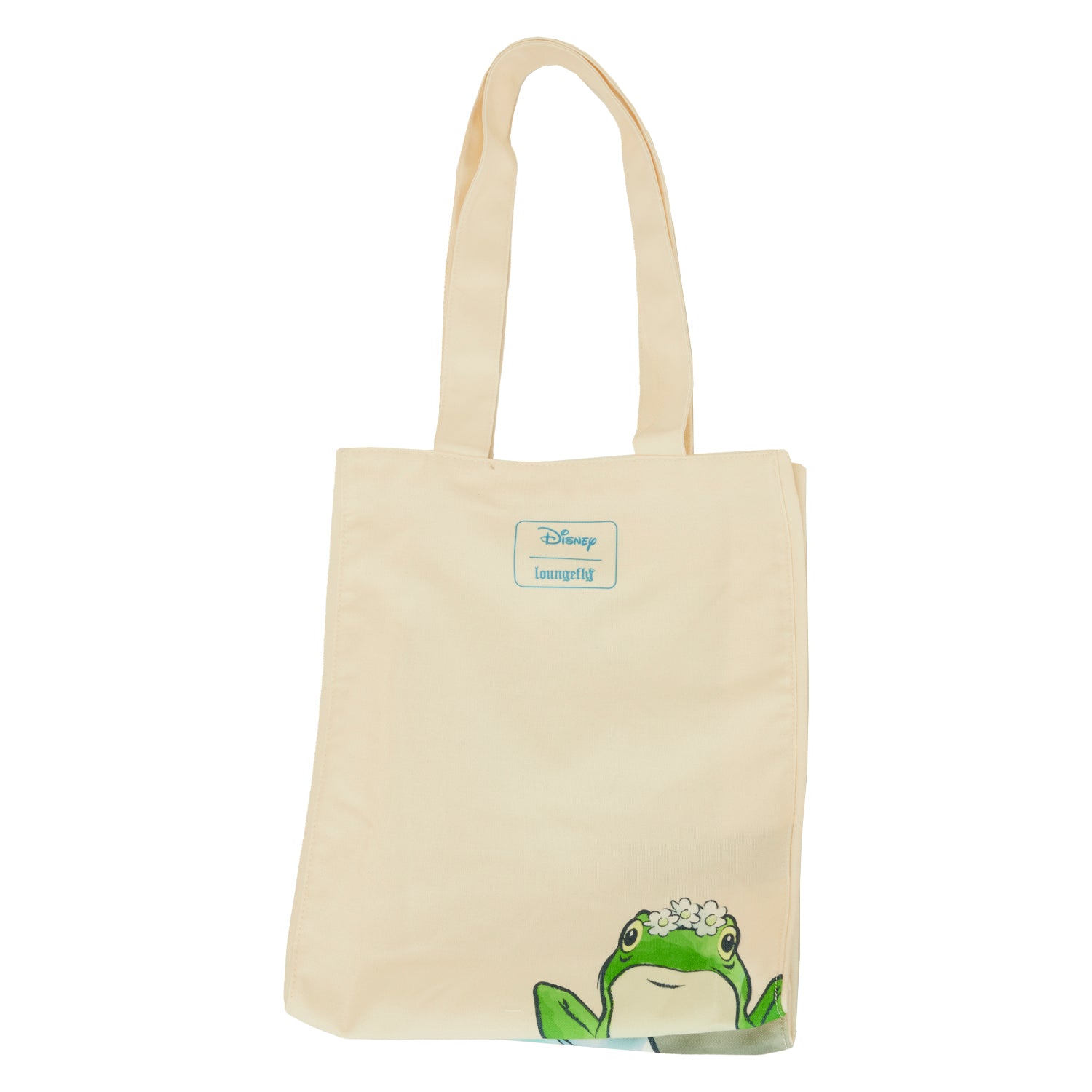 Loungefly Disney Lilo and Stitch Springtime Stitch Canvas Tote Bag