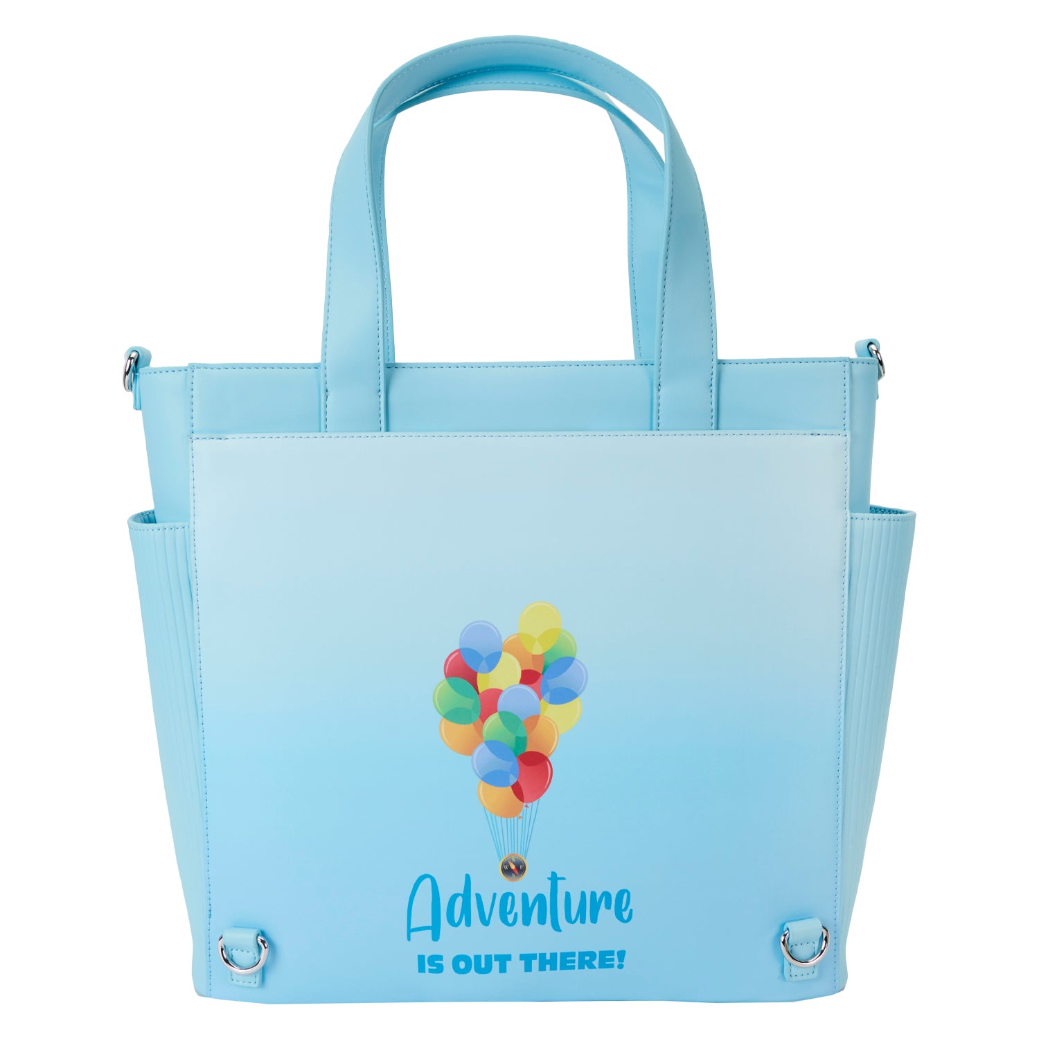 Loungefly Pixar Up 15th Anniversary Balloon House Convertible Tote Bag