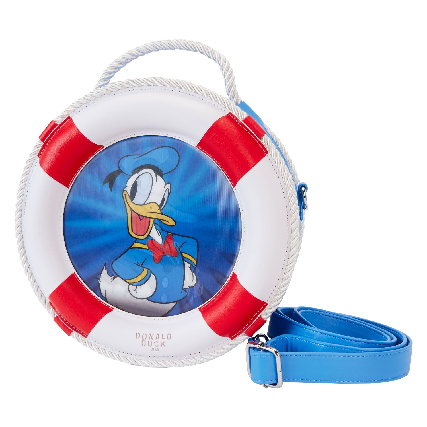 Loungefly Disney Donald Duck 90th Anniversary Crossbody Bag