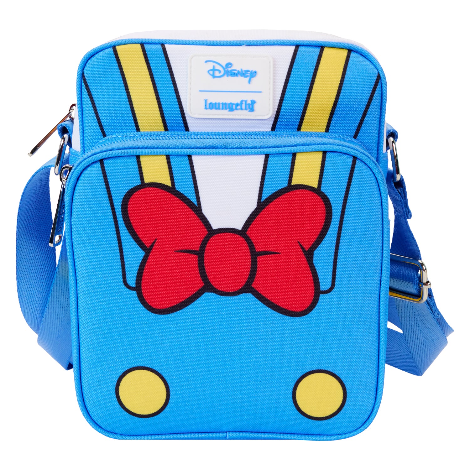 Loungefly Disney Donald Duck 90th Anniversary Nylon Passpot Bag