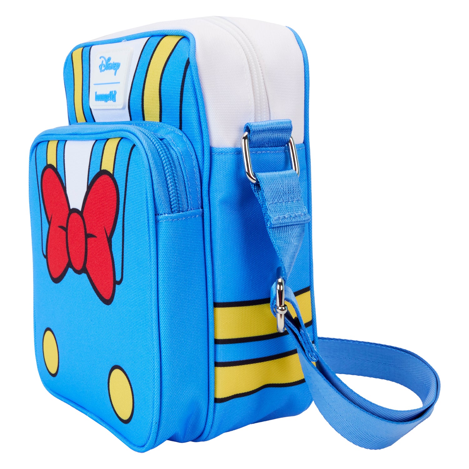 Loungefly Disney Donald Duck 90th Anniversary Nylon Passpot Bag