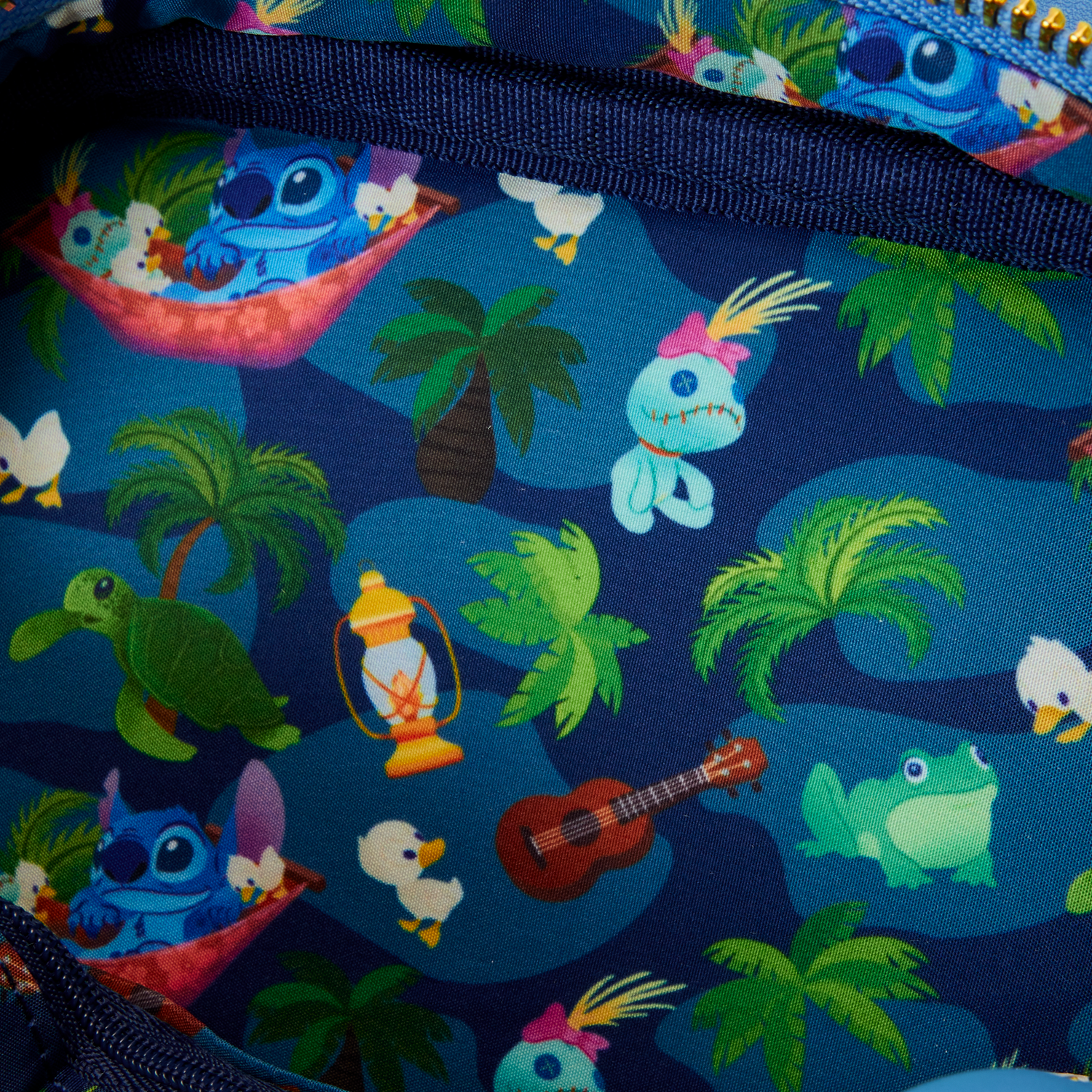 Loungefly Disney Lilo and Stitch Stitch Camping Crossbuddies Bag