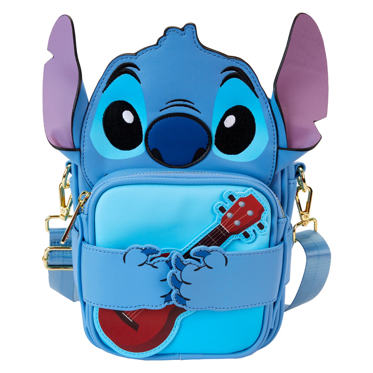 Loungefly Disney Lilo and Stitch Stitch Camping Crossbuddies Bag