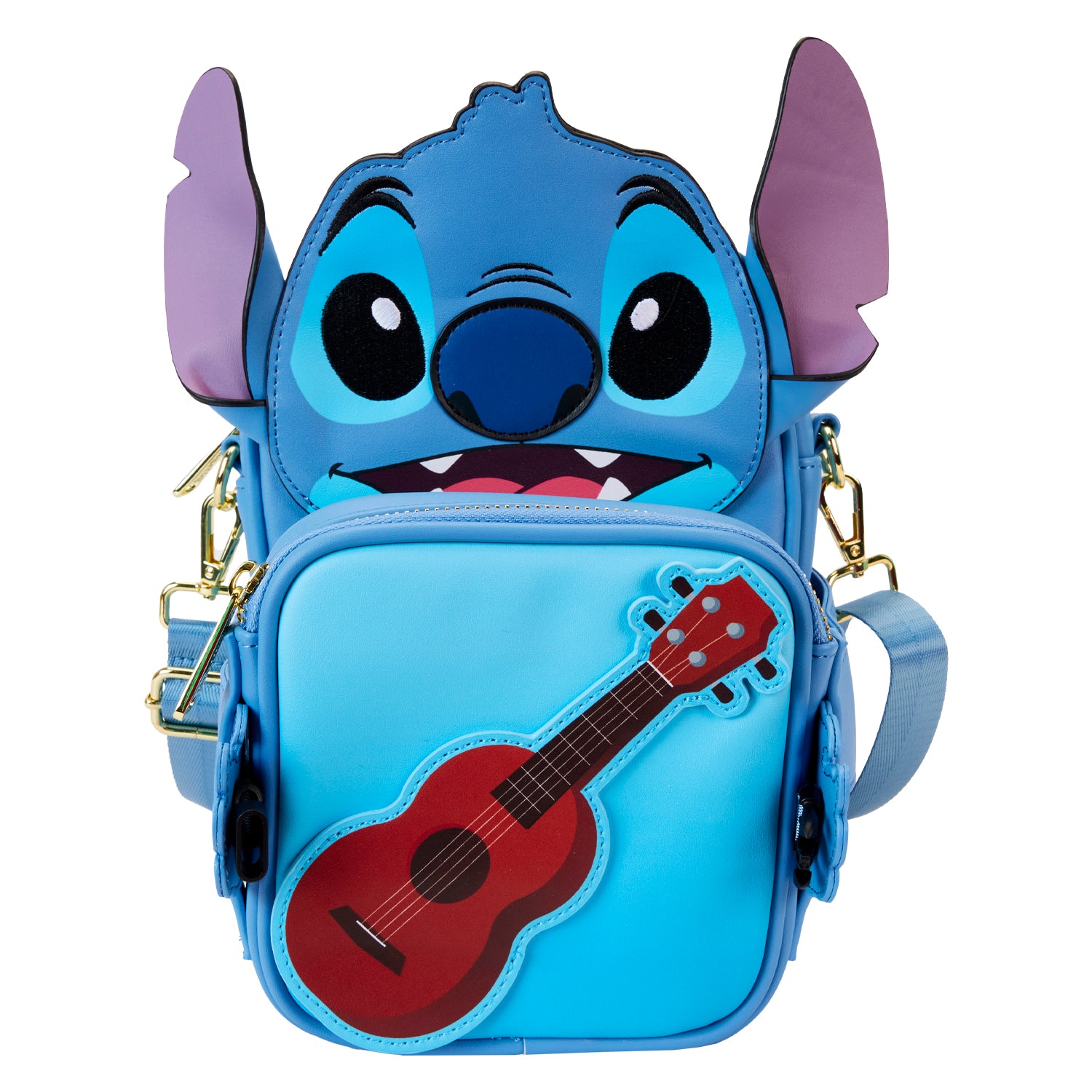 Loungefly Disney Lilo and Stitch Stitch Camping Crossbuddies Bag