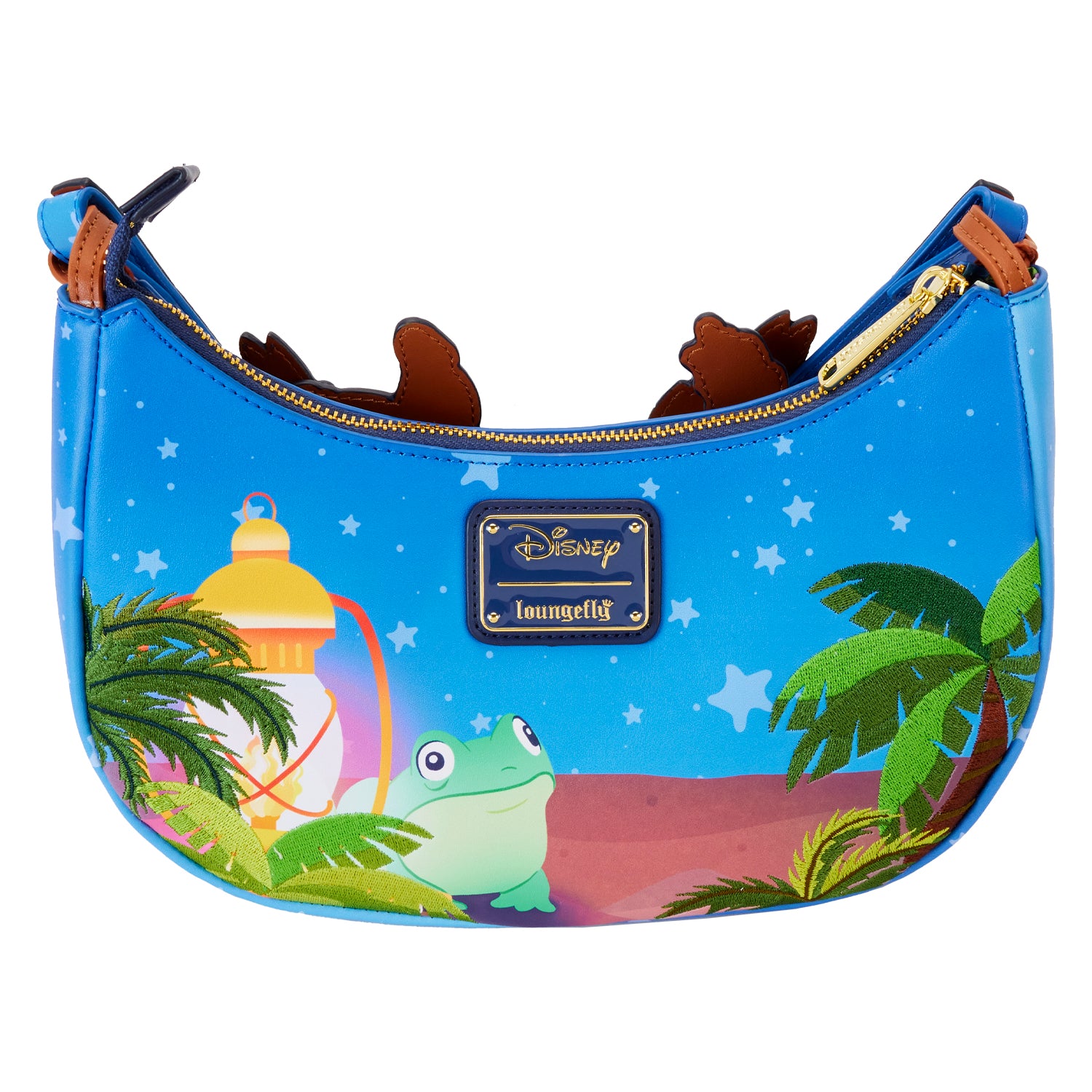 Loungefly Disney Lilo and Stitch Camping Cuties Crossbody Bag 