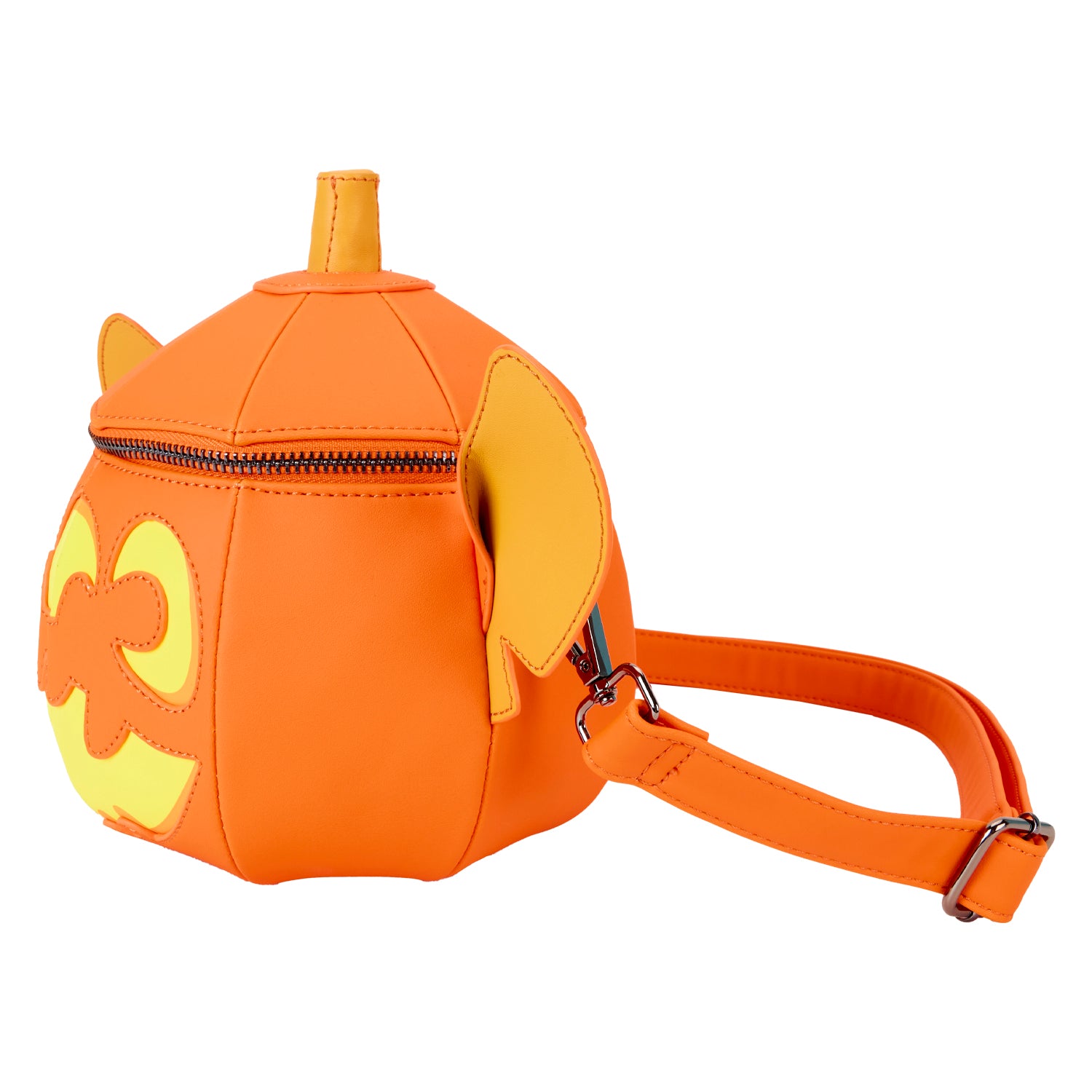 Loungefly Disney Lilo and Stitch Stitch Figural Pumpkin Crossbody Bag | Blue Culture Tees