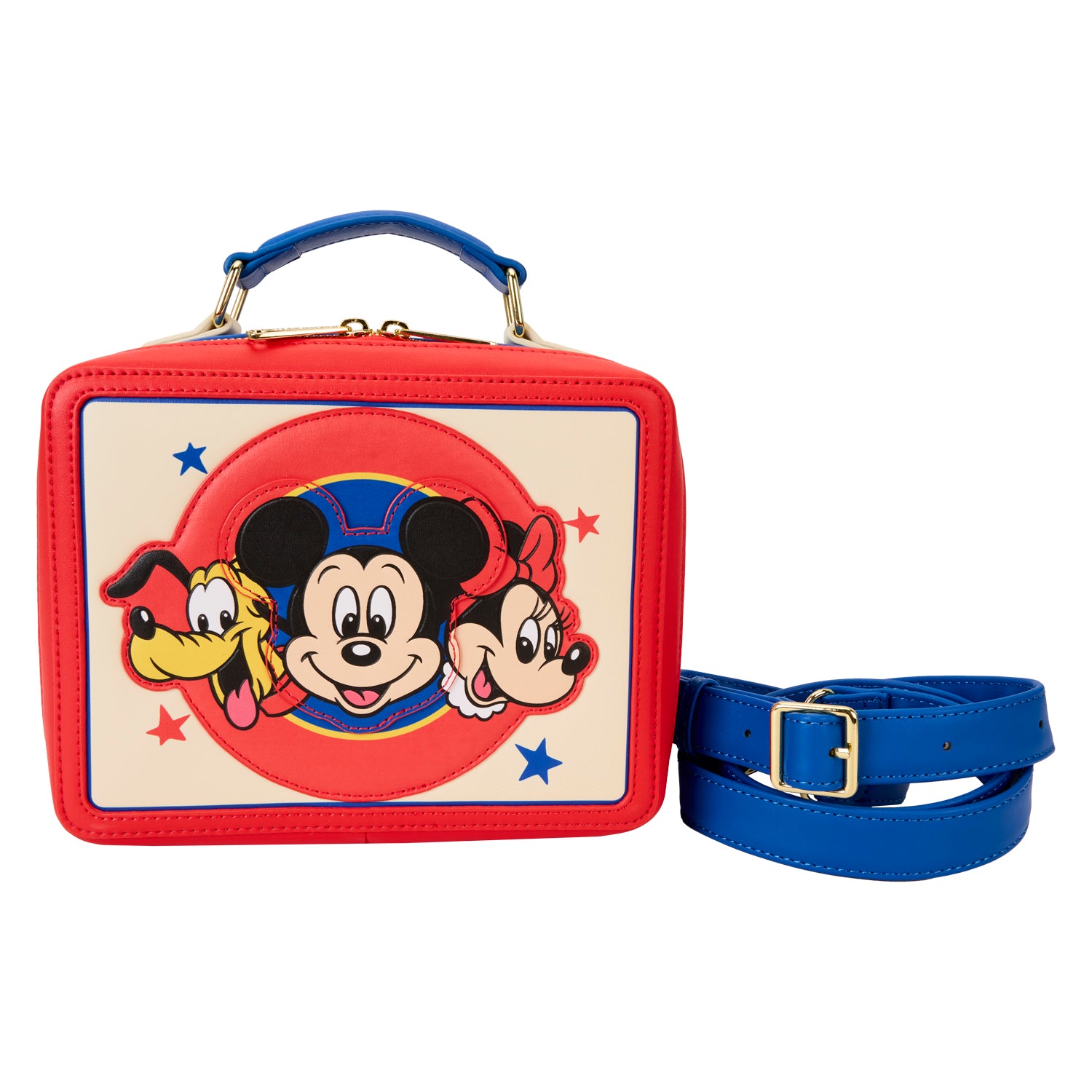 Loungefly Disney Mickey and Friend Classic Crossbody Bag | Blue Culture Tees