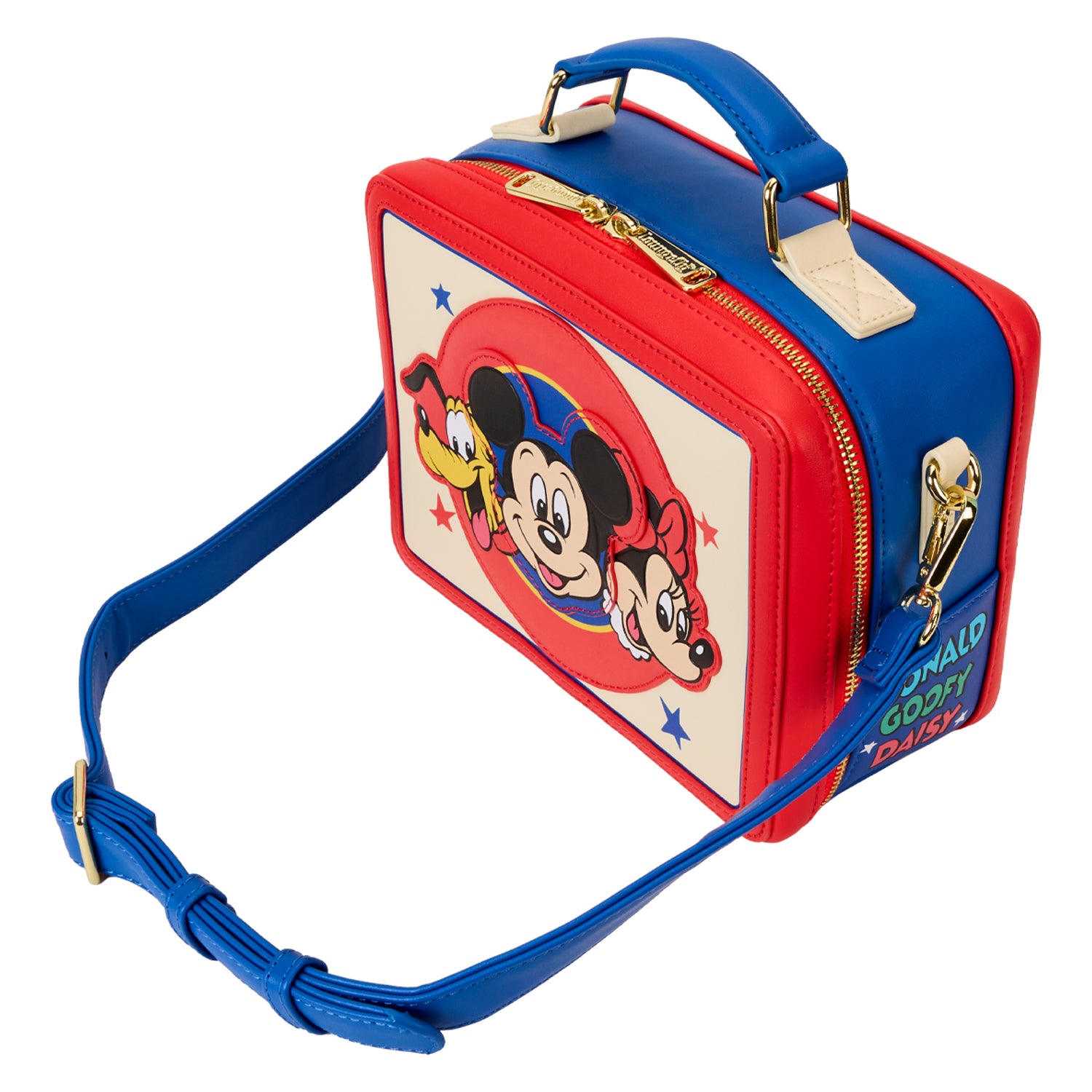 Loungefly Disney Mickey and Friend Classic Crossbody Bag | Blue Culture Tees