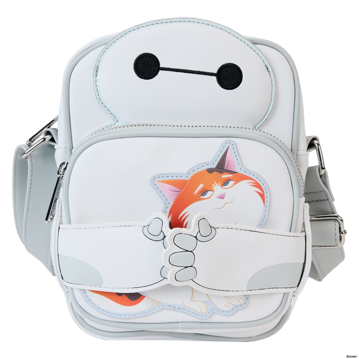 Loungefly Disney Big Hero 6 10th Anniversary Baymax Crossbuddies Bag | Blue Culture Tees