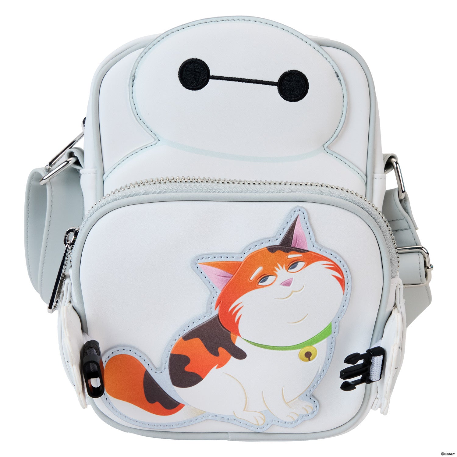 Loungefly Disney Big Hero 6 10th Anniversary Baymax Crossbuddies Bag | Blue Culture Tees