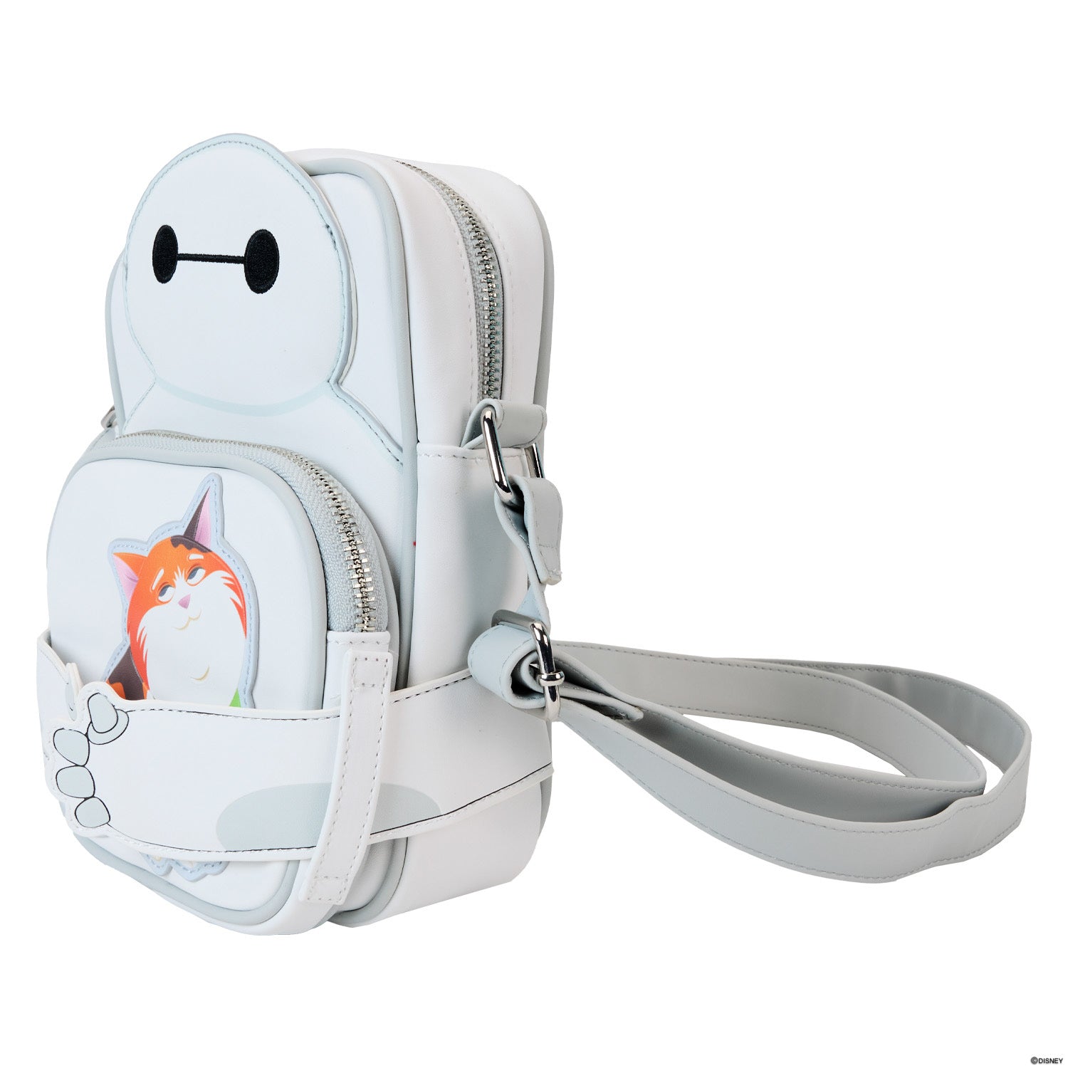 Loungefly Disney Big Hero 6 10th Anniversary Baymax Crossbuddies Bag | Blue Culture Tees