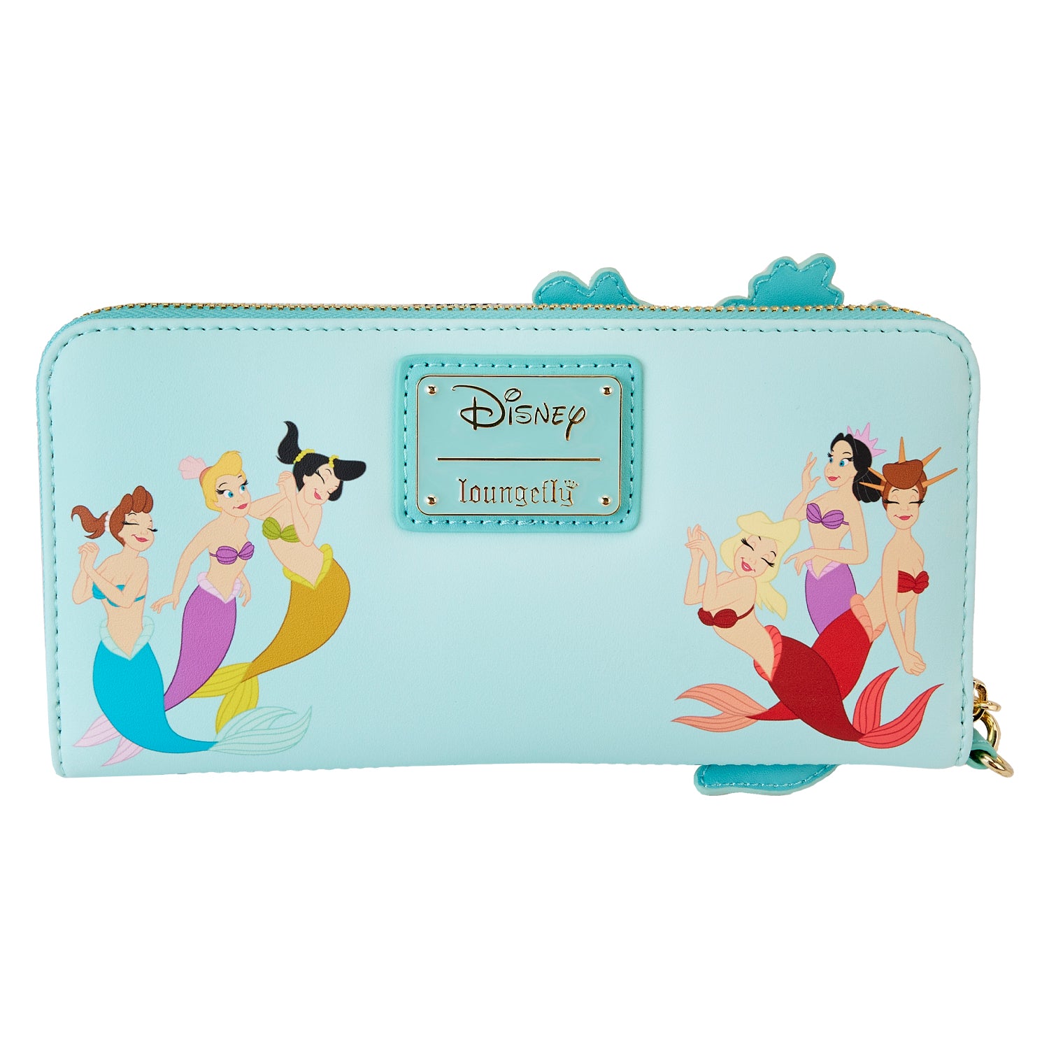 Loungefly Disney Little Mermaid Princess Lenticular Wristlet - *PREORD