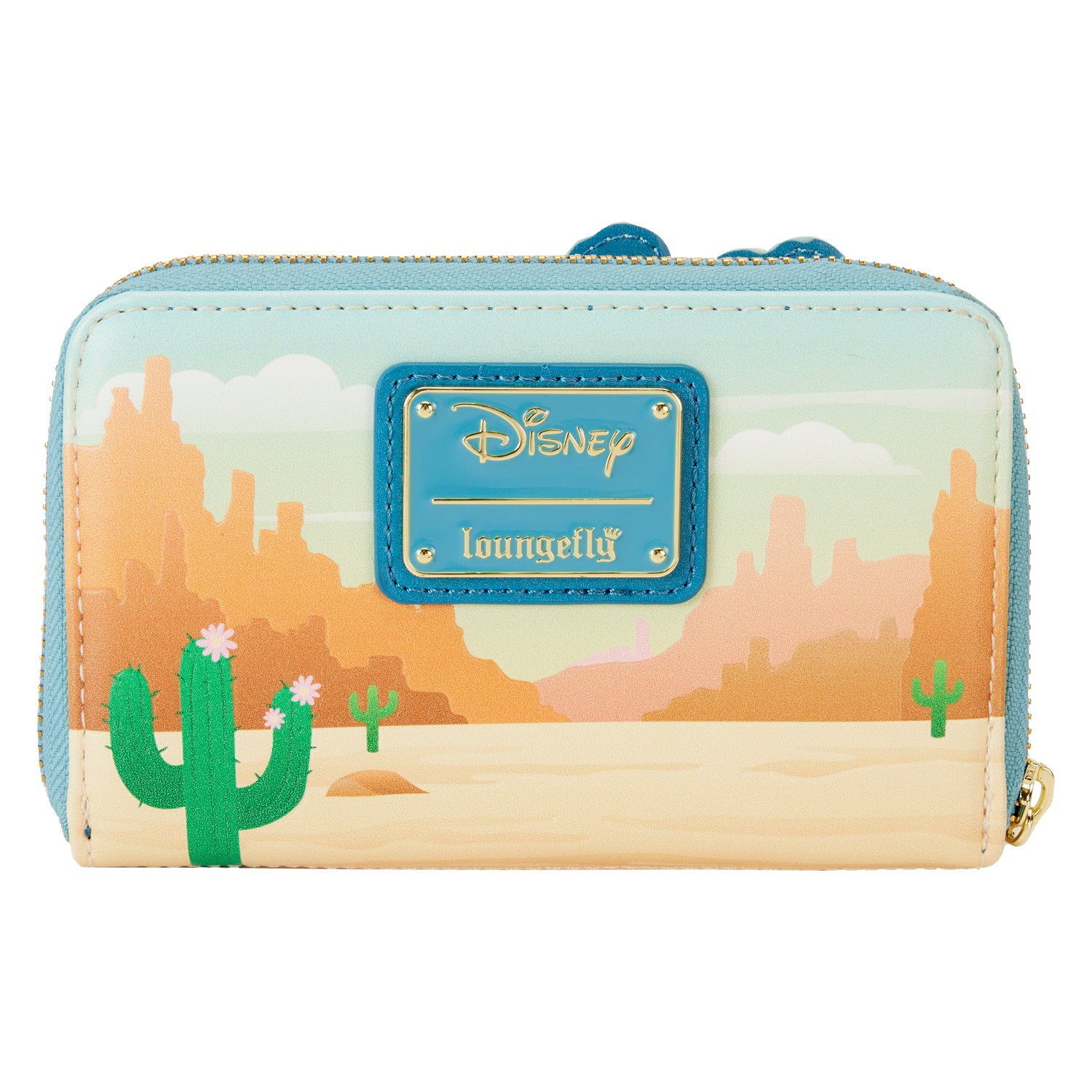 Loungefly Disney Western Mickey And Minnie Zip Wallet
